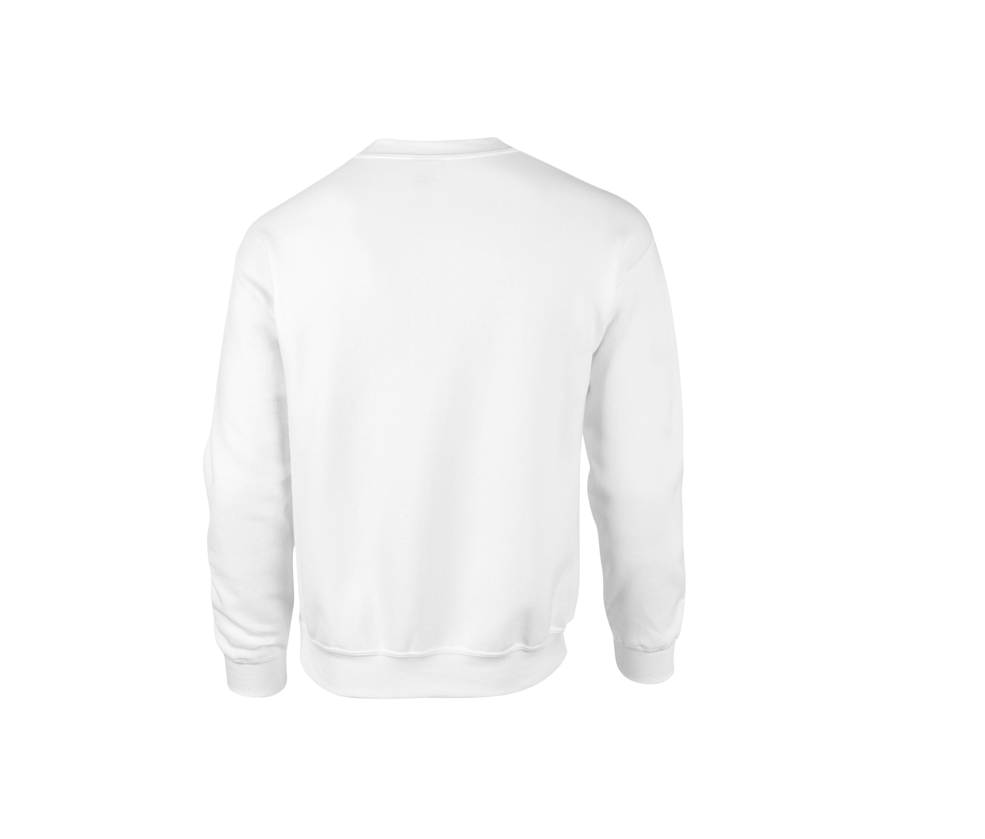 Sweat 50/50 Manches Droites 310 - White