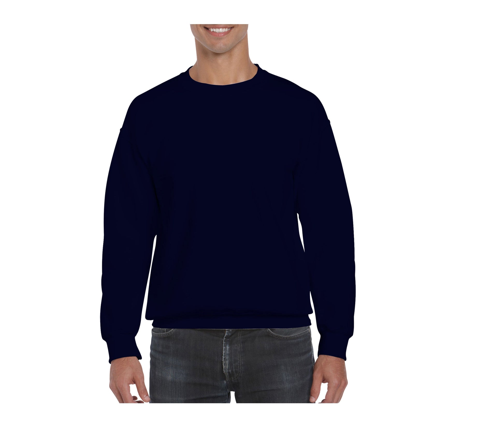 Sweat 50/50 Manches Droites 310 - Navy