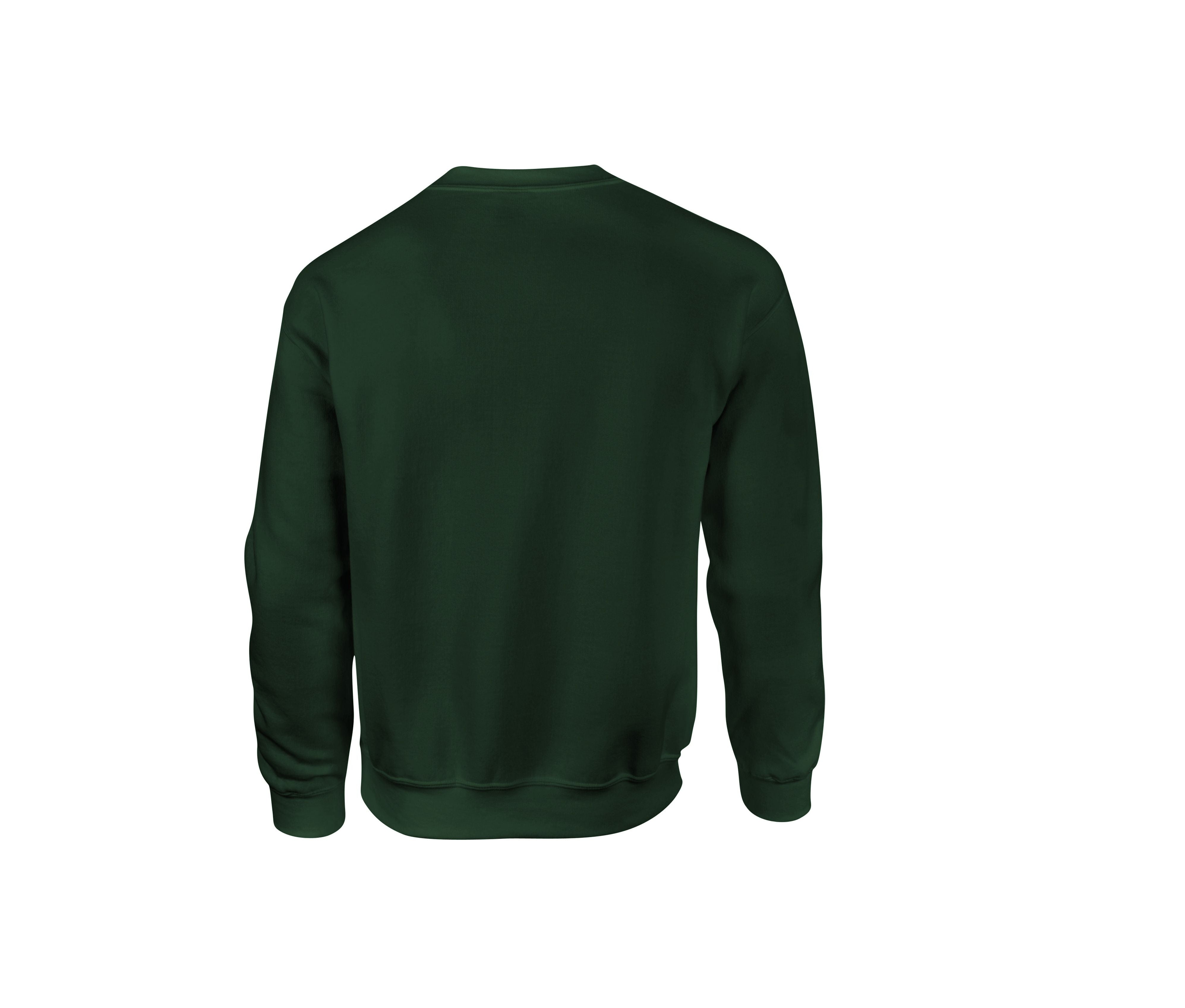 Sweat 50/50 Manches Droites 310 - Forest Green