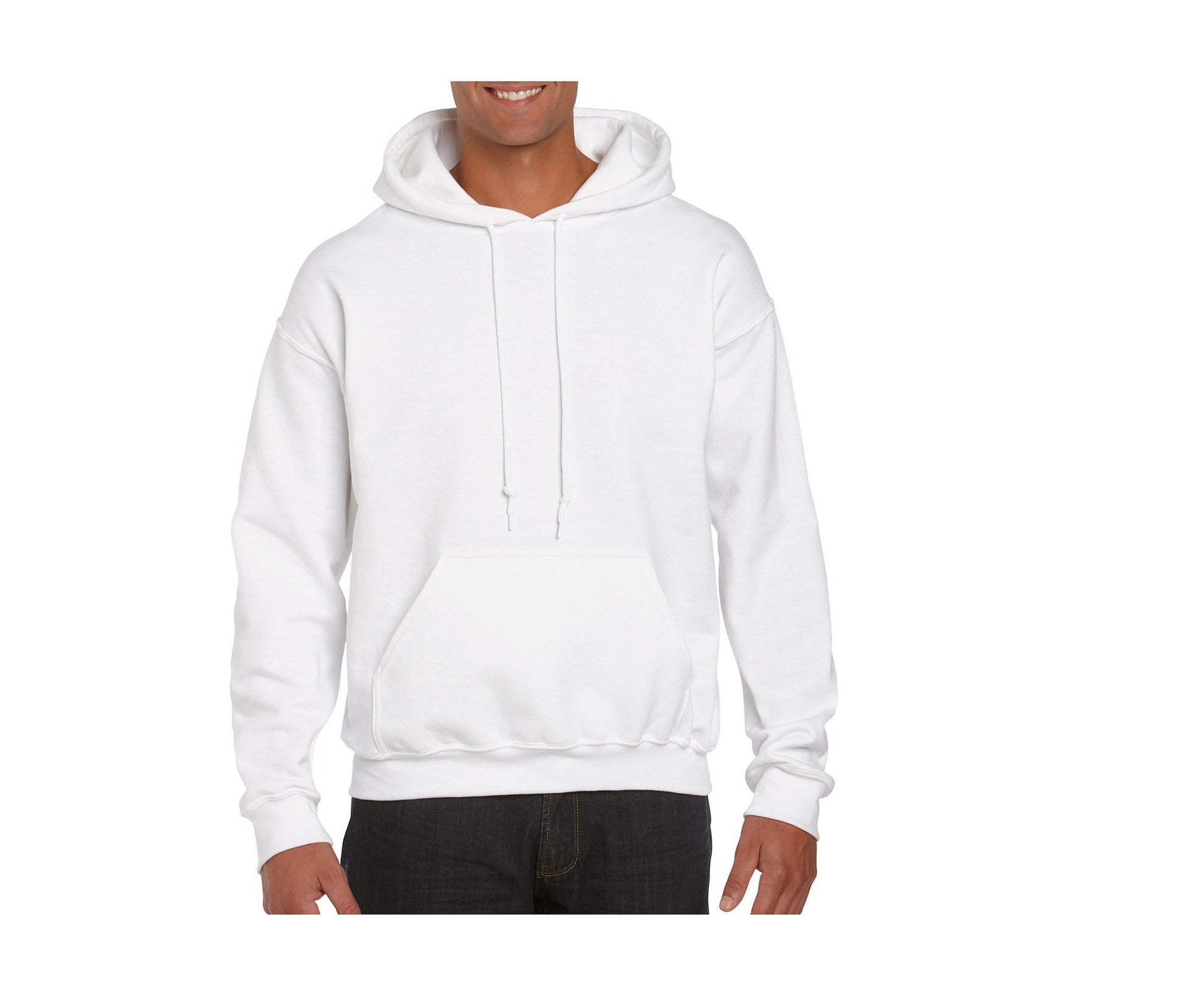 Sweat à Capuche 50/50 - White
