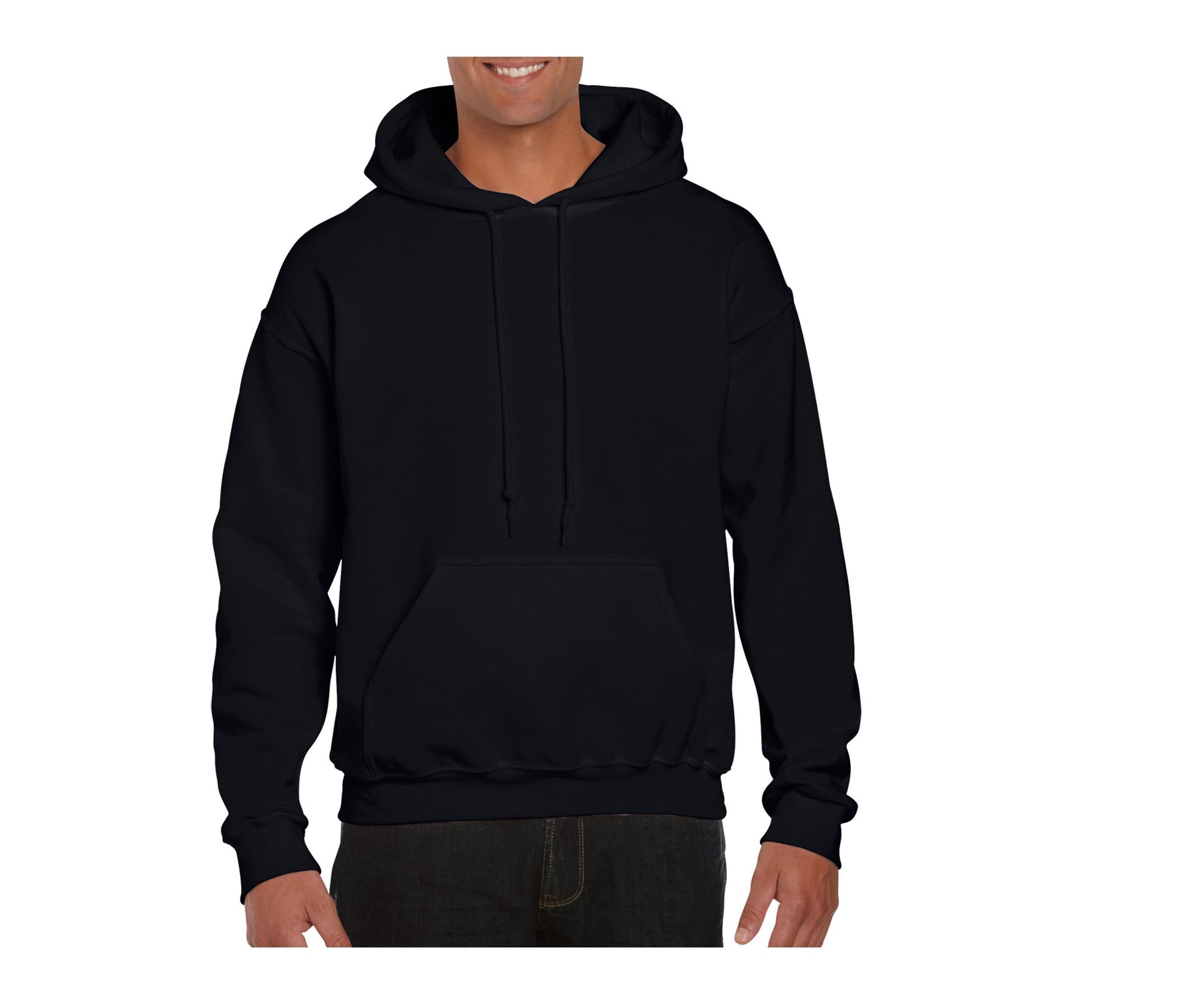 Sweat à Capuche 50/50 - Black