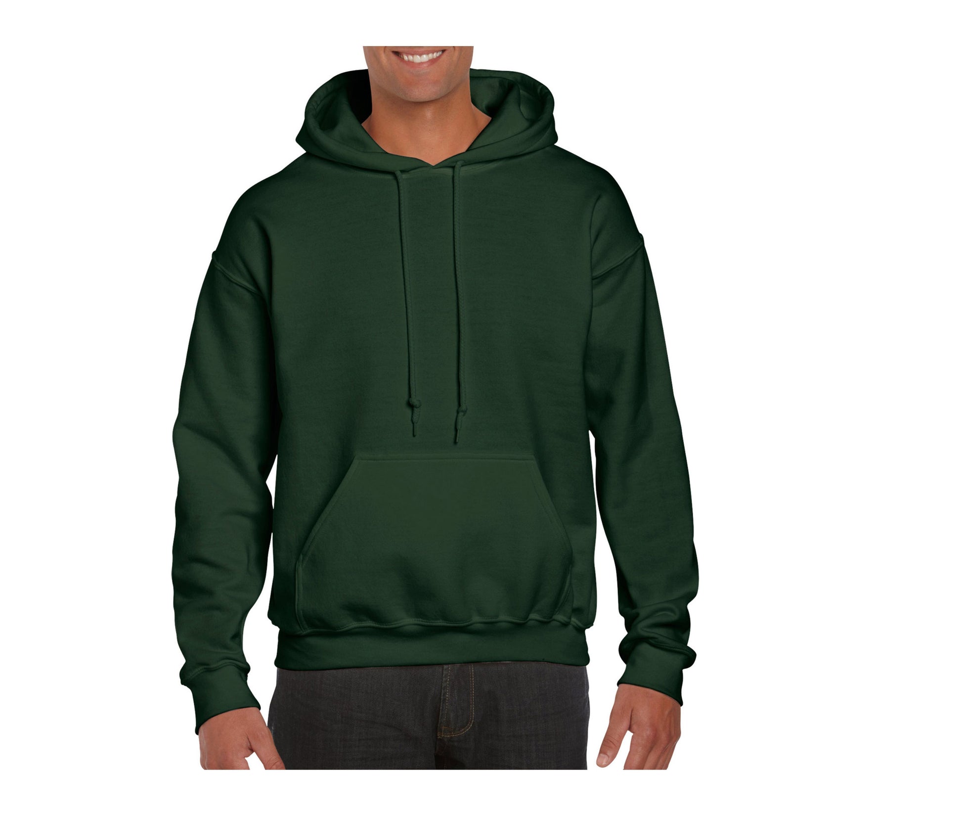 Sweat à Capuche 50/50 - Forest Green