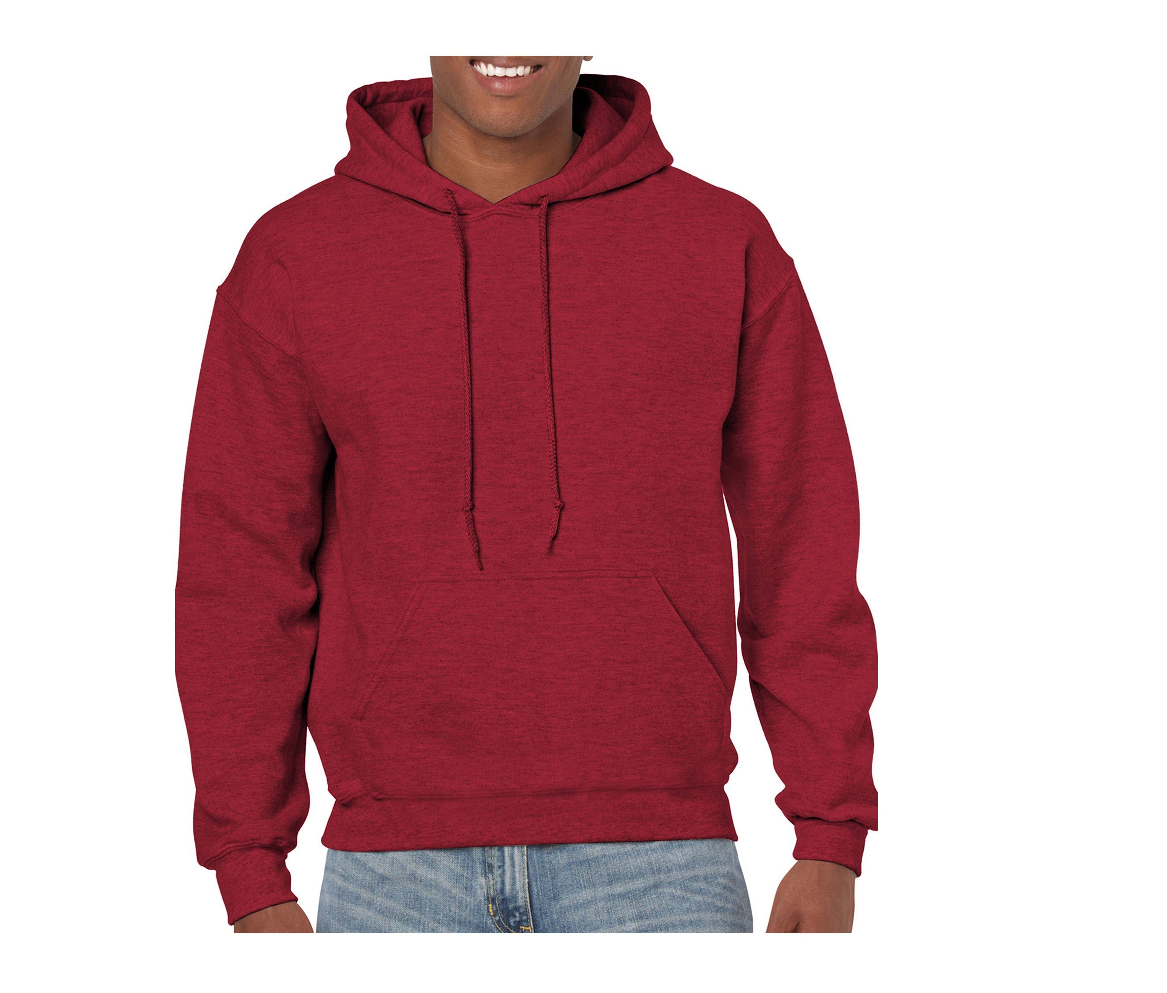 Sweat Capuche 280 - Antique Cherry Red