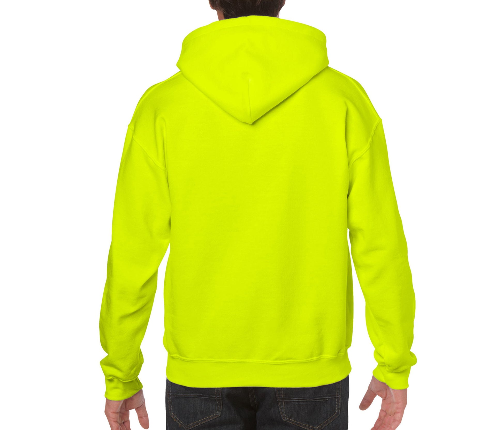 Sweat Capuche 280 - Fluo Yellow