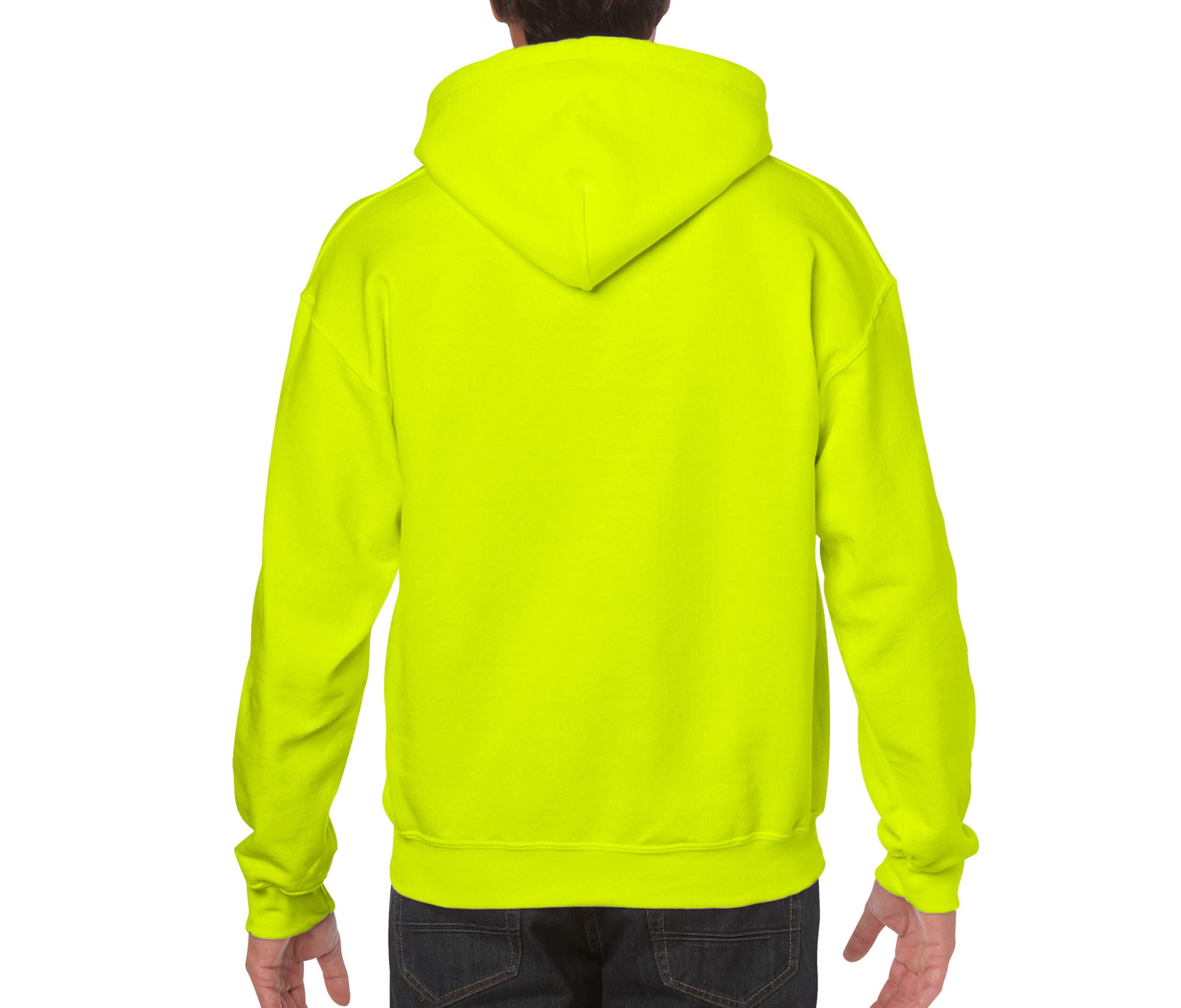 Sweat Capuche 280 - Fluo Yellow