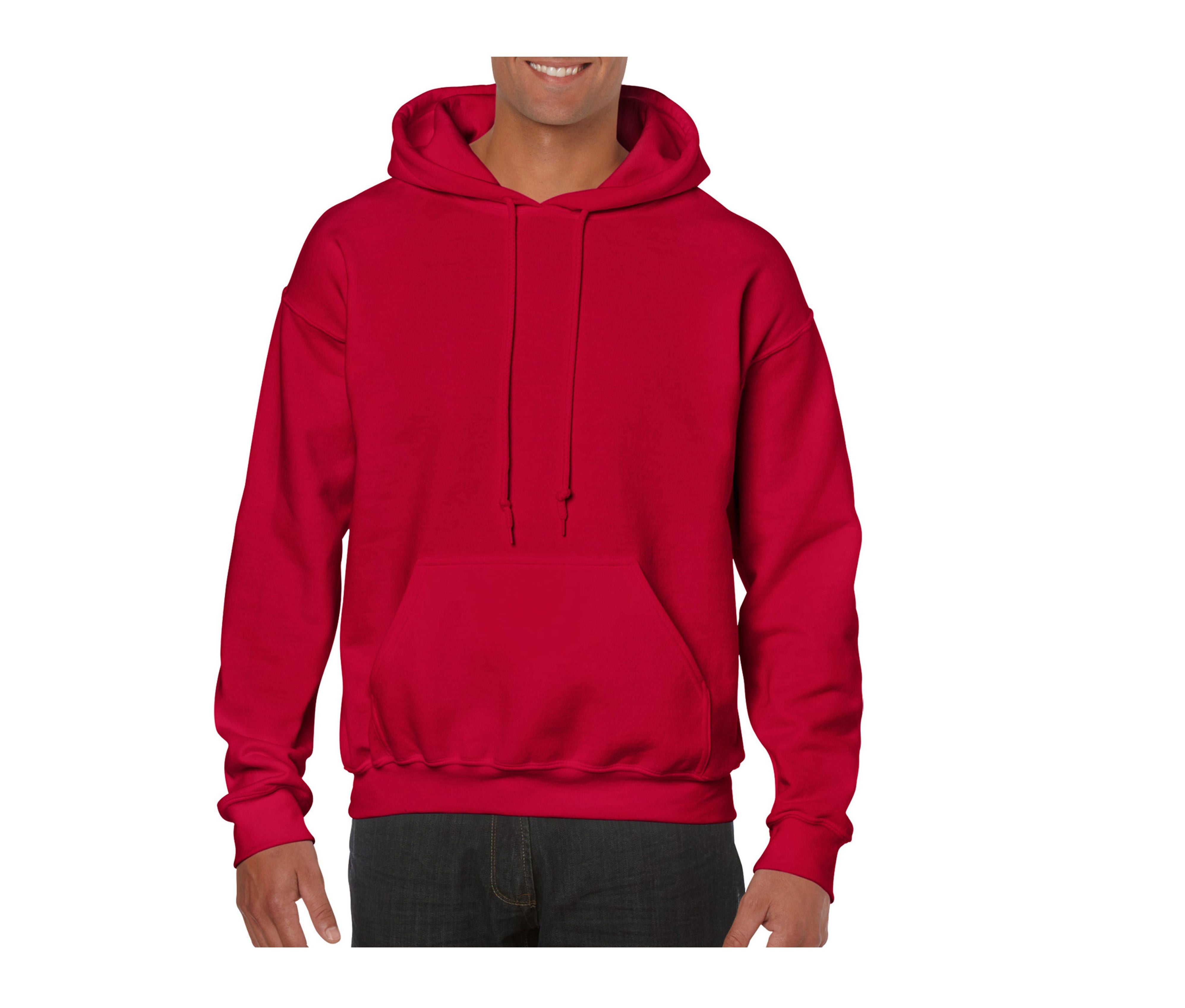 Sweat Capuche 280 - Cherry Red