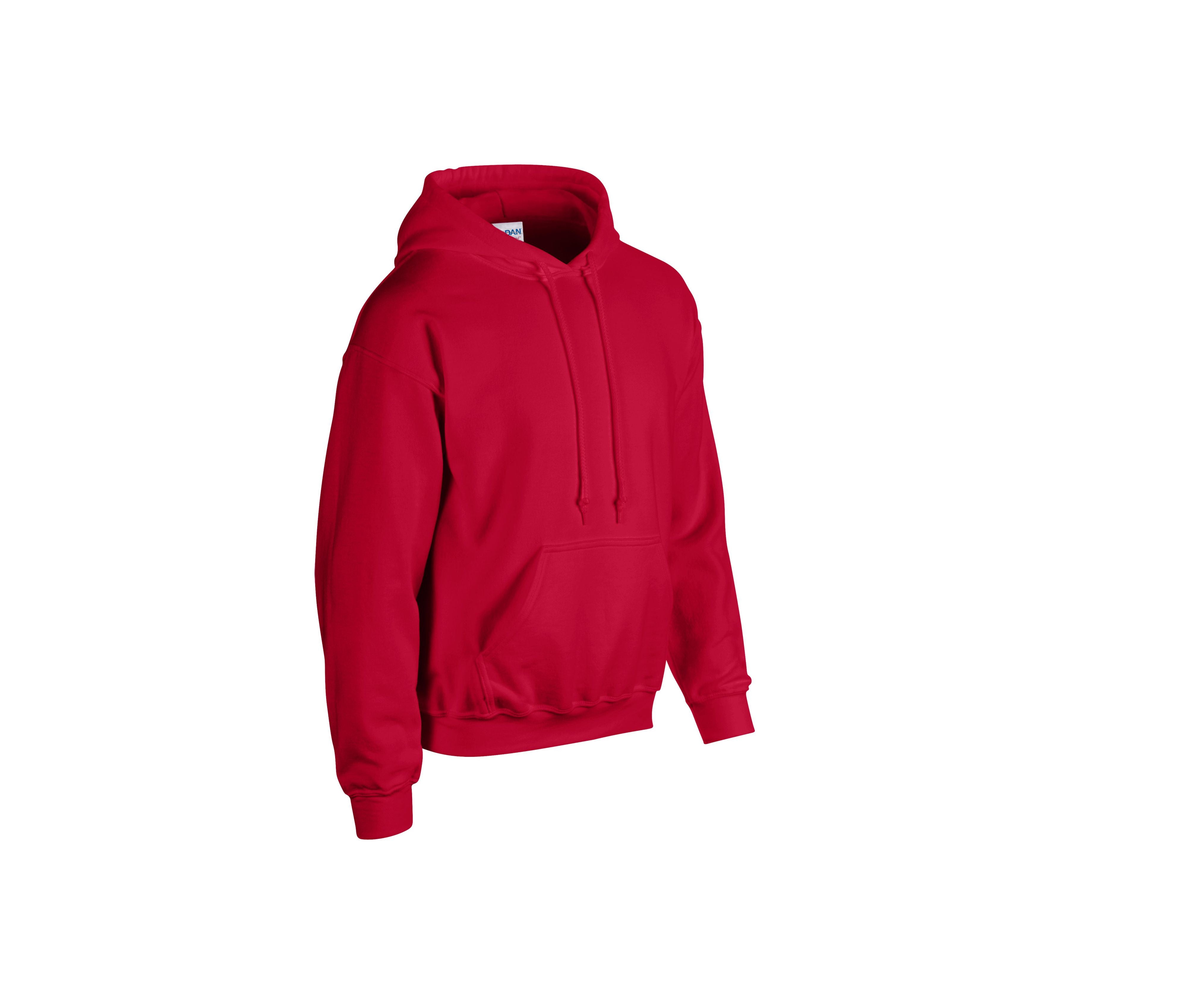 Sweat Capuche 280 - Cherry Red