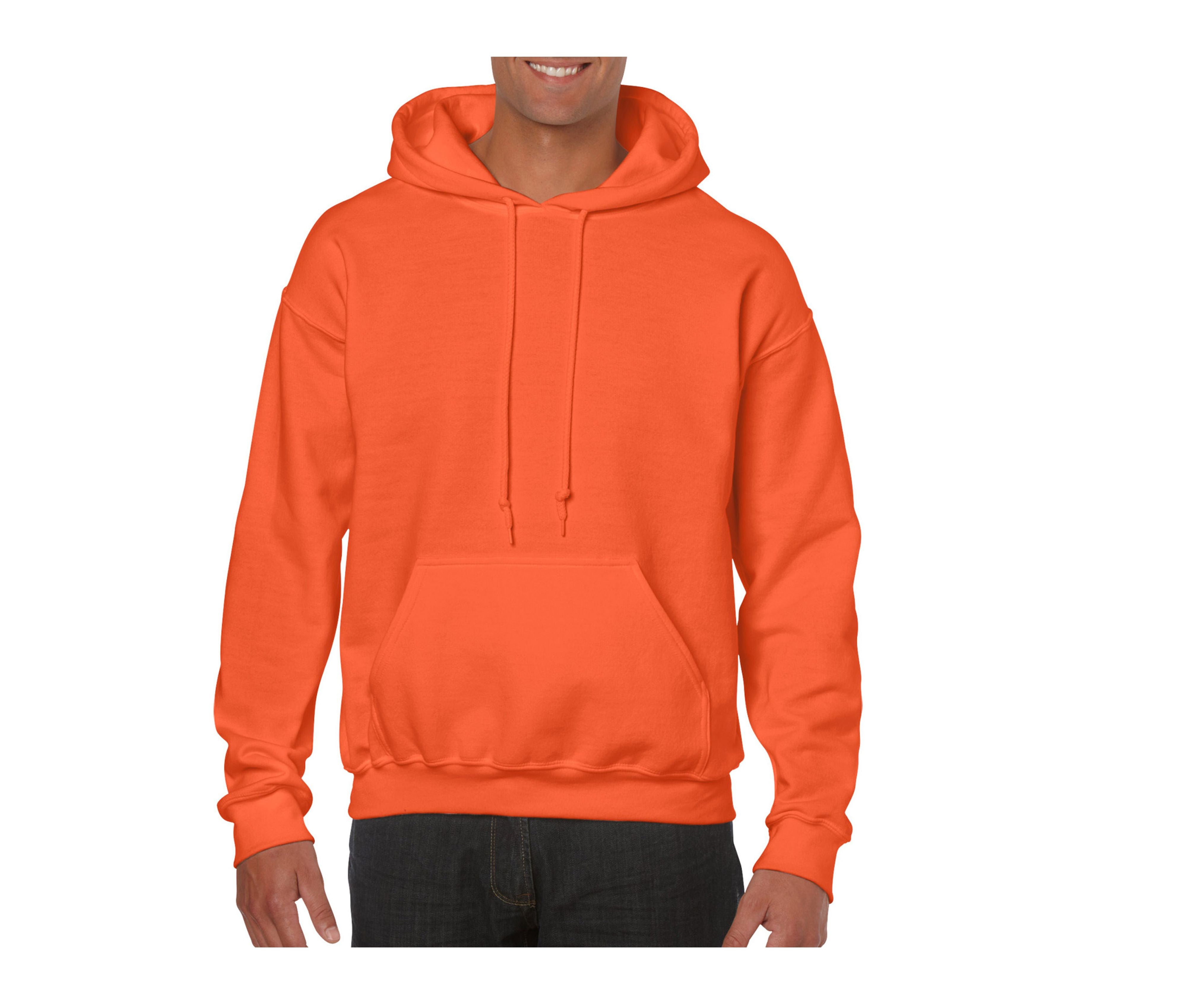 Sweat Capuche 280 - Safety Orange