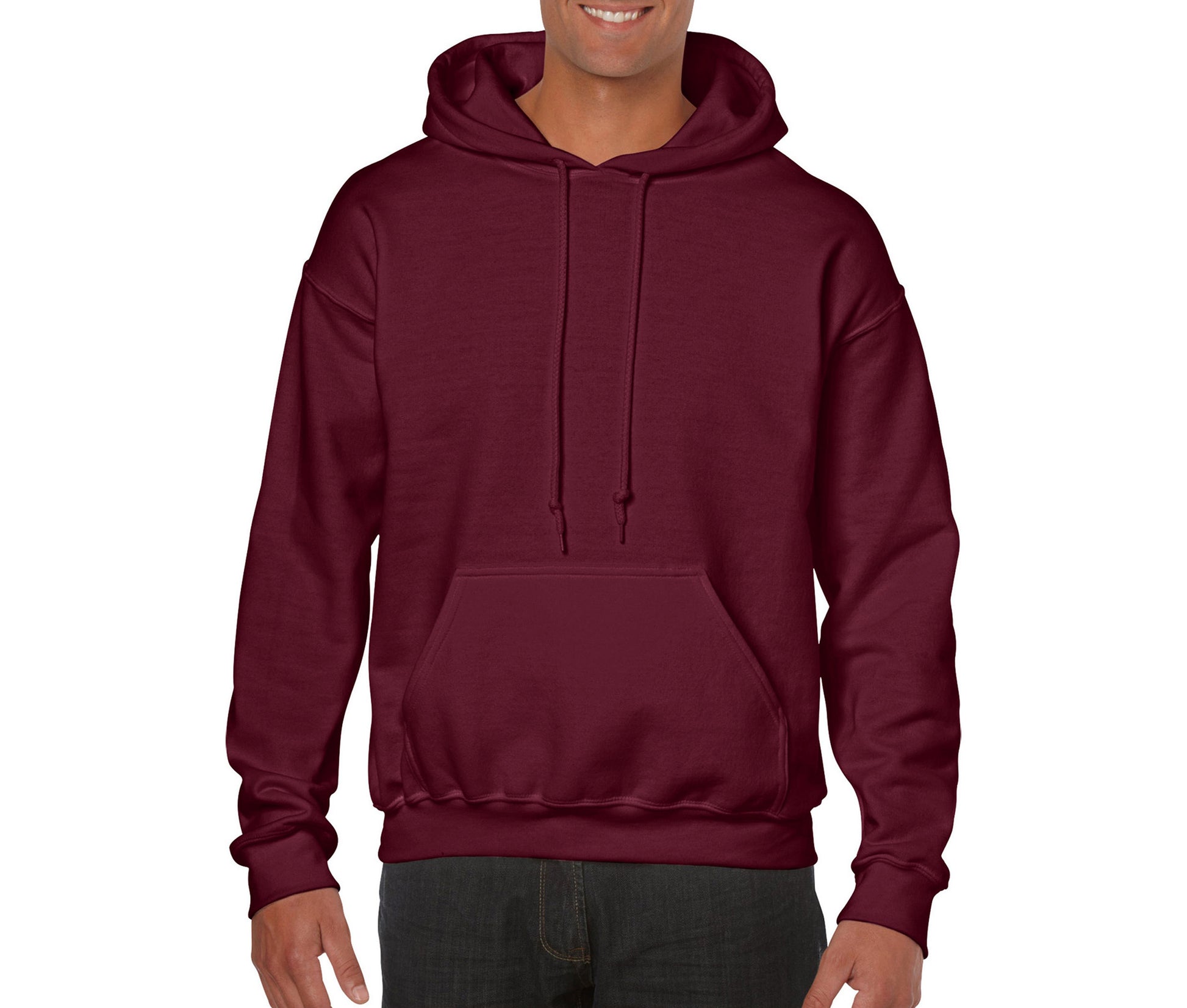 Sweat Capuche 280 - Maroon