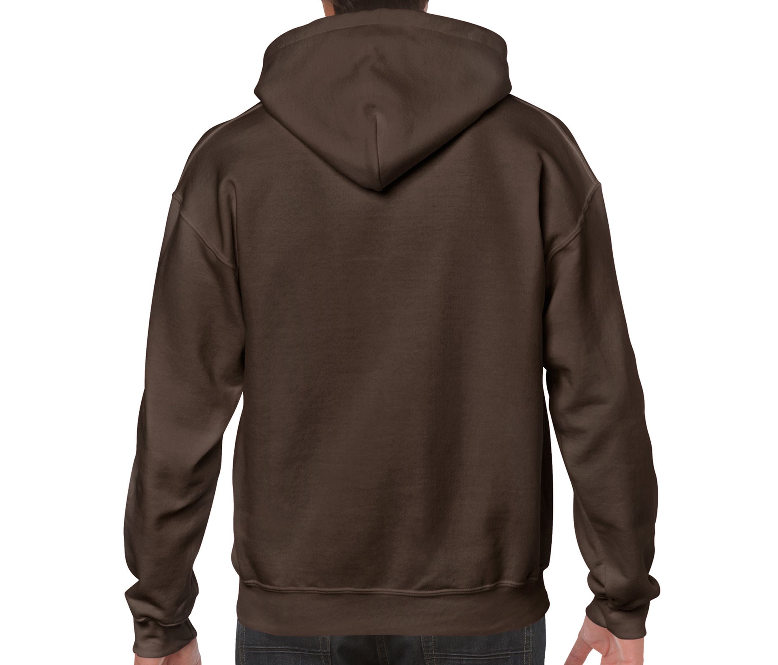 Sweat Capuche 280 - Dark Chocolate