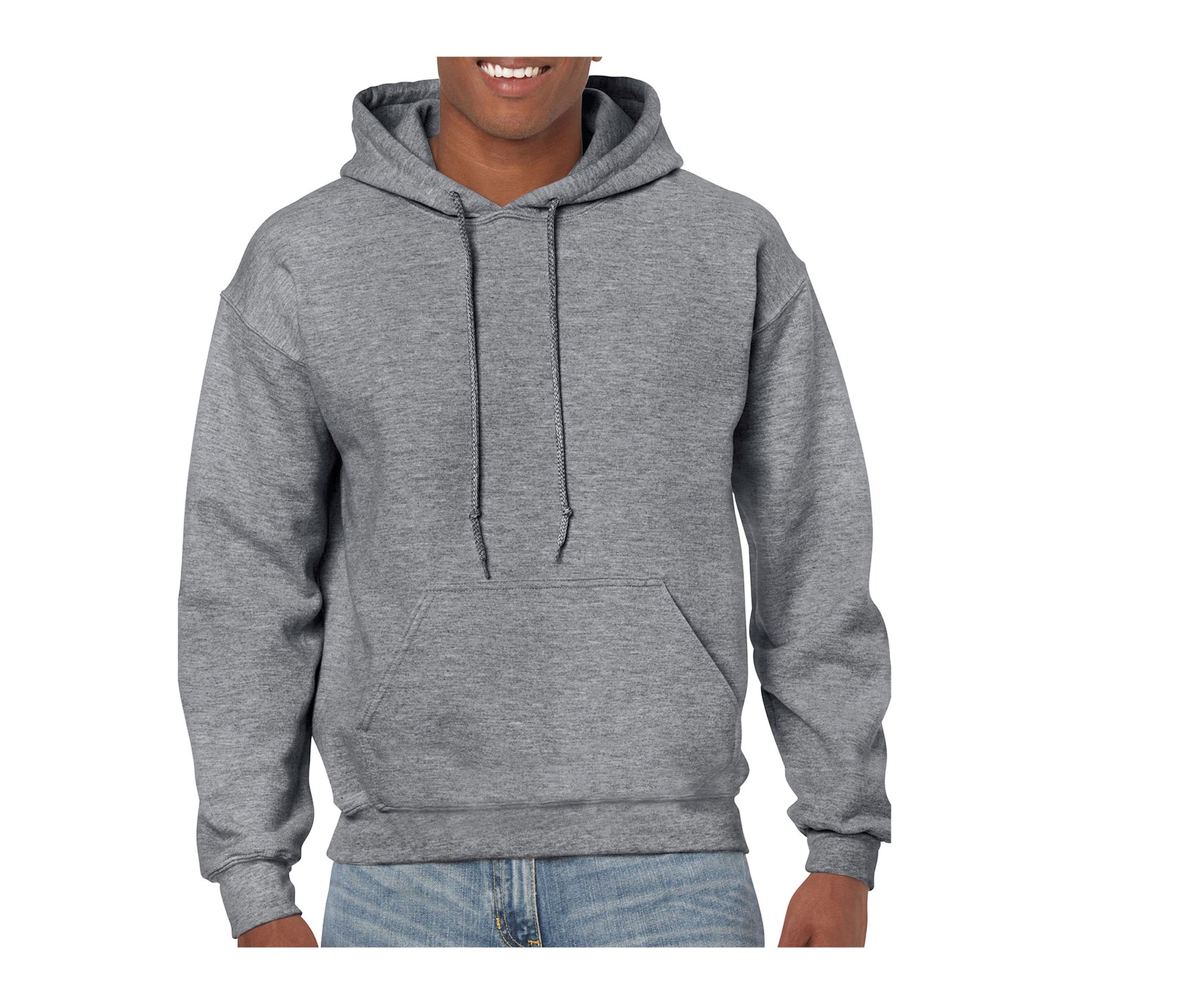 Sweat Capuche 280 - Dark Heather