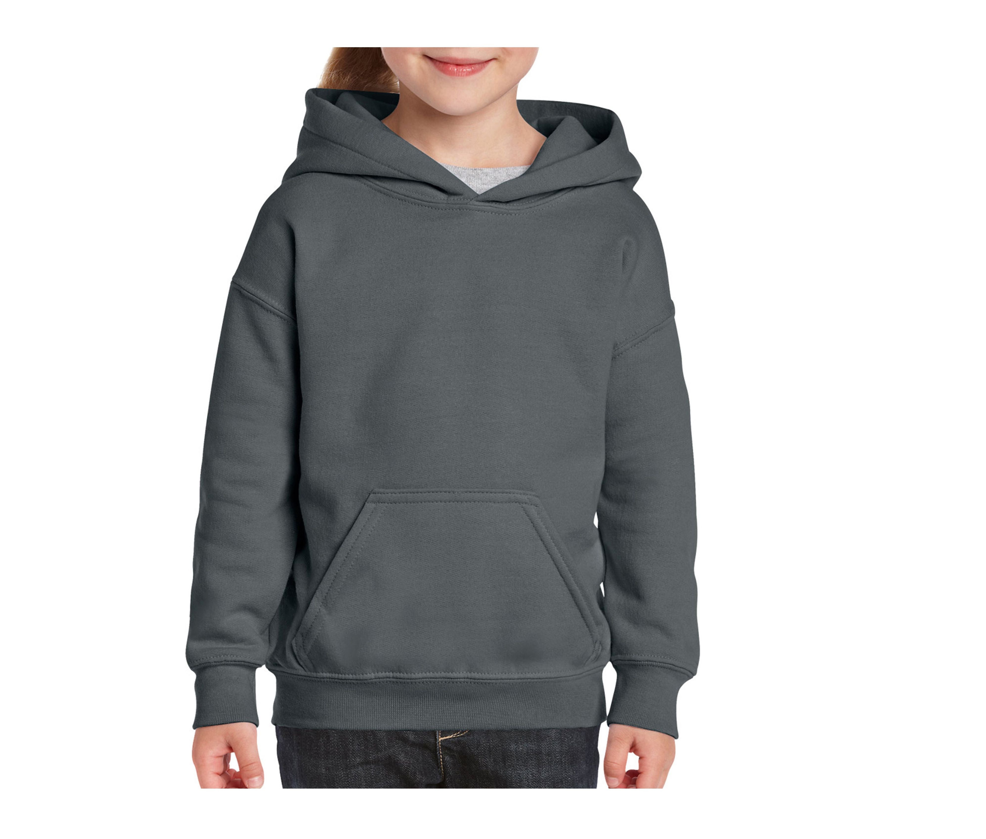 Sweat Capuche Enfant - Graphite Heather