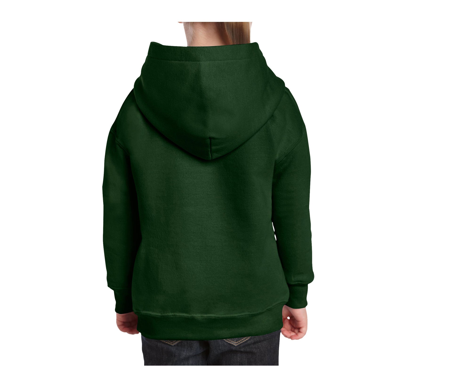 Sweat Capuche Enfant - Forest Green