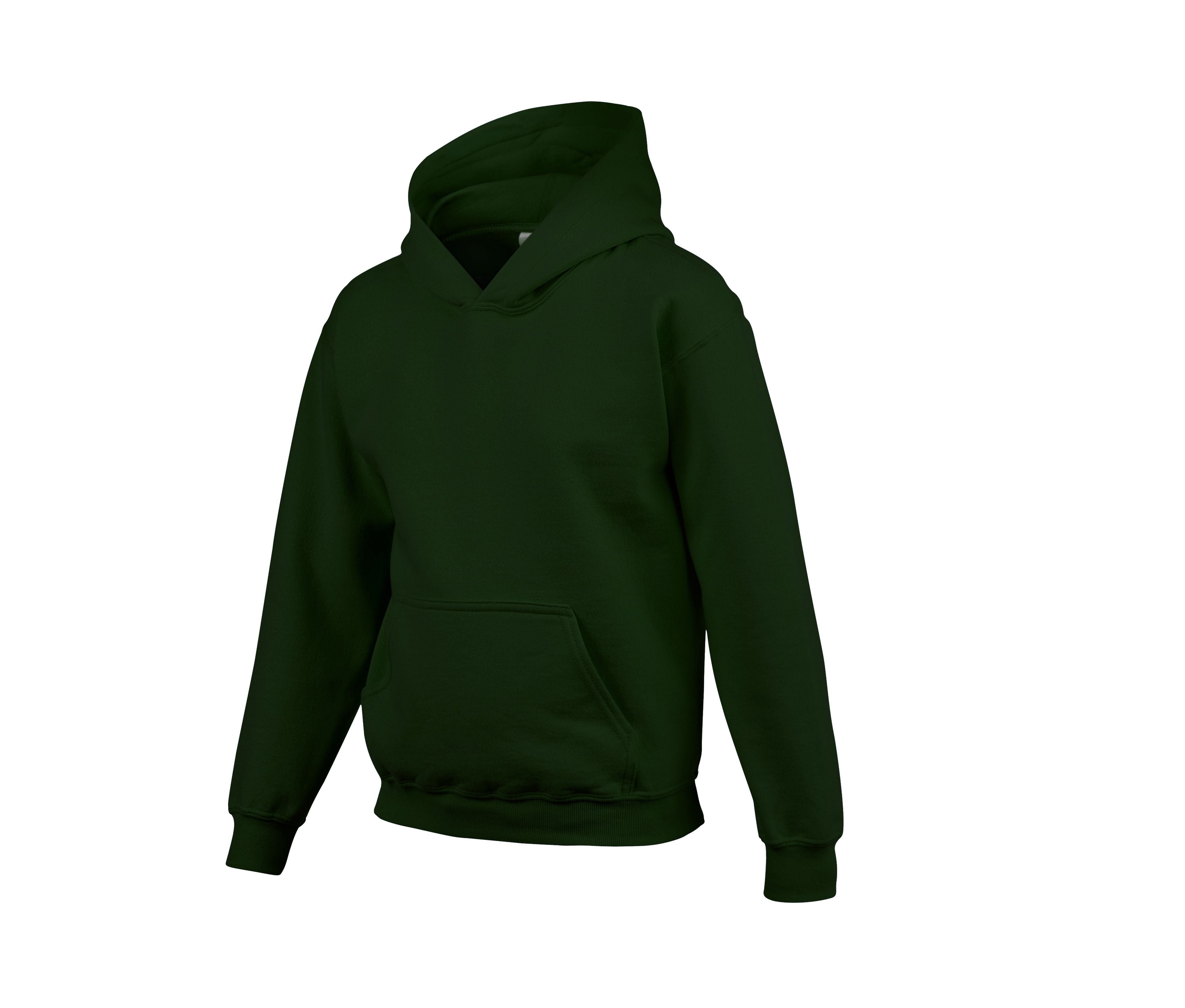 Sweat Capuche Enfant - Forest Green