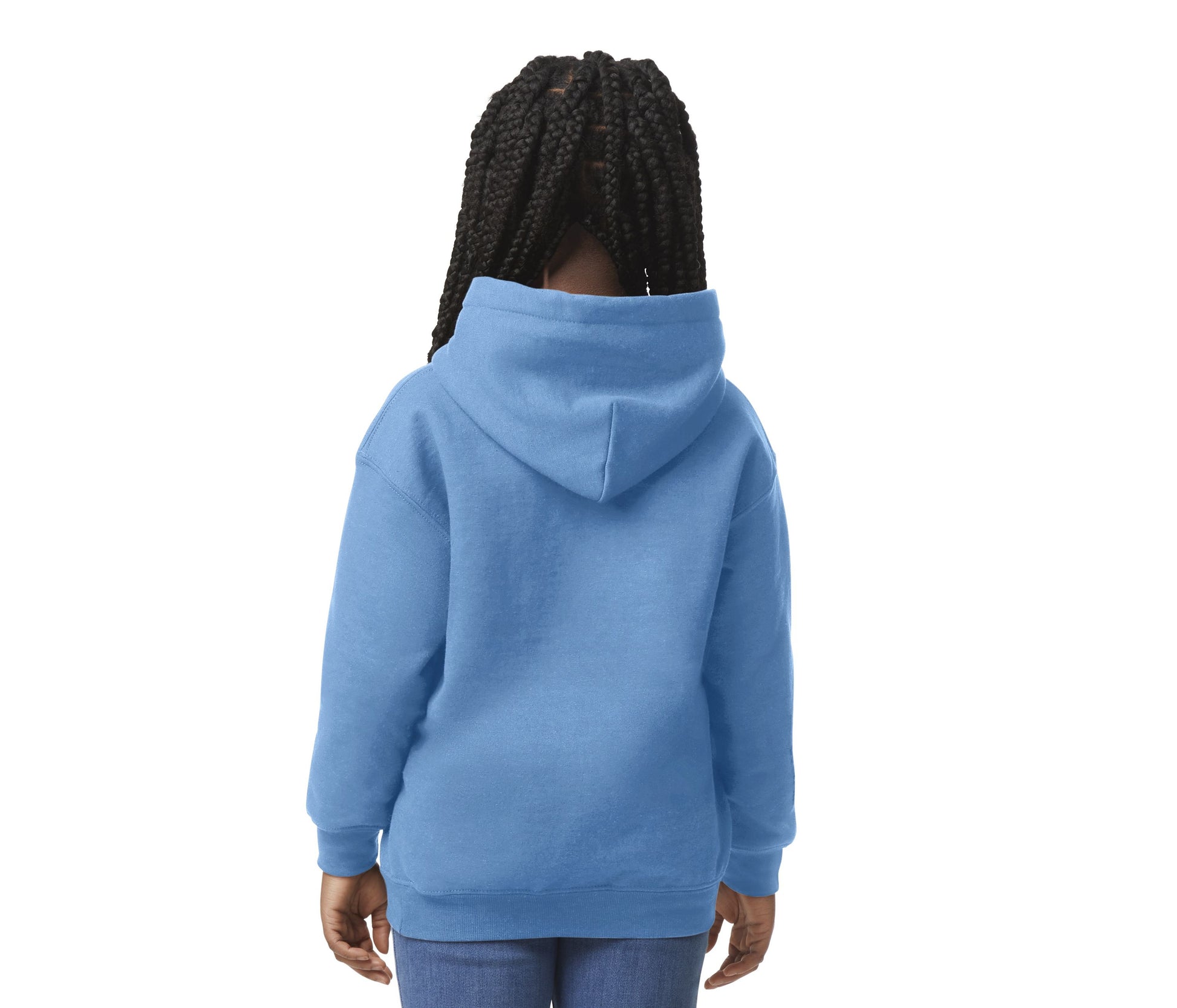 Sweat Capuche Enfant - Carolina Blue