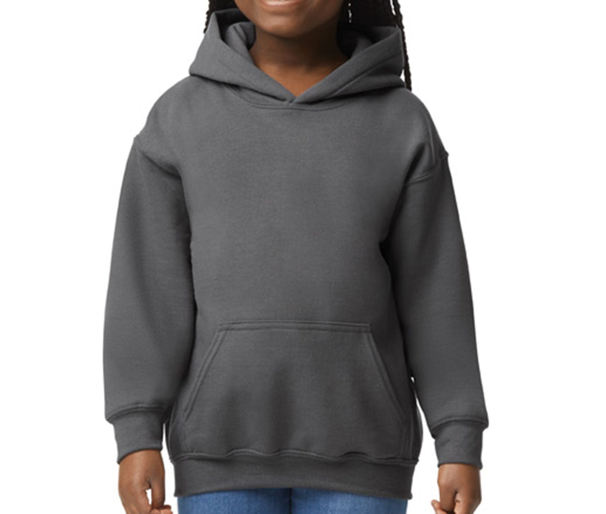 Sweat Capuche Enfant - Charcoal