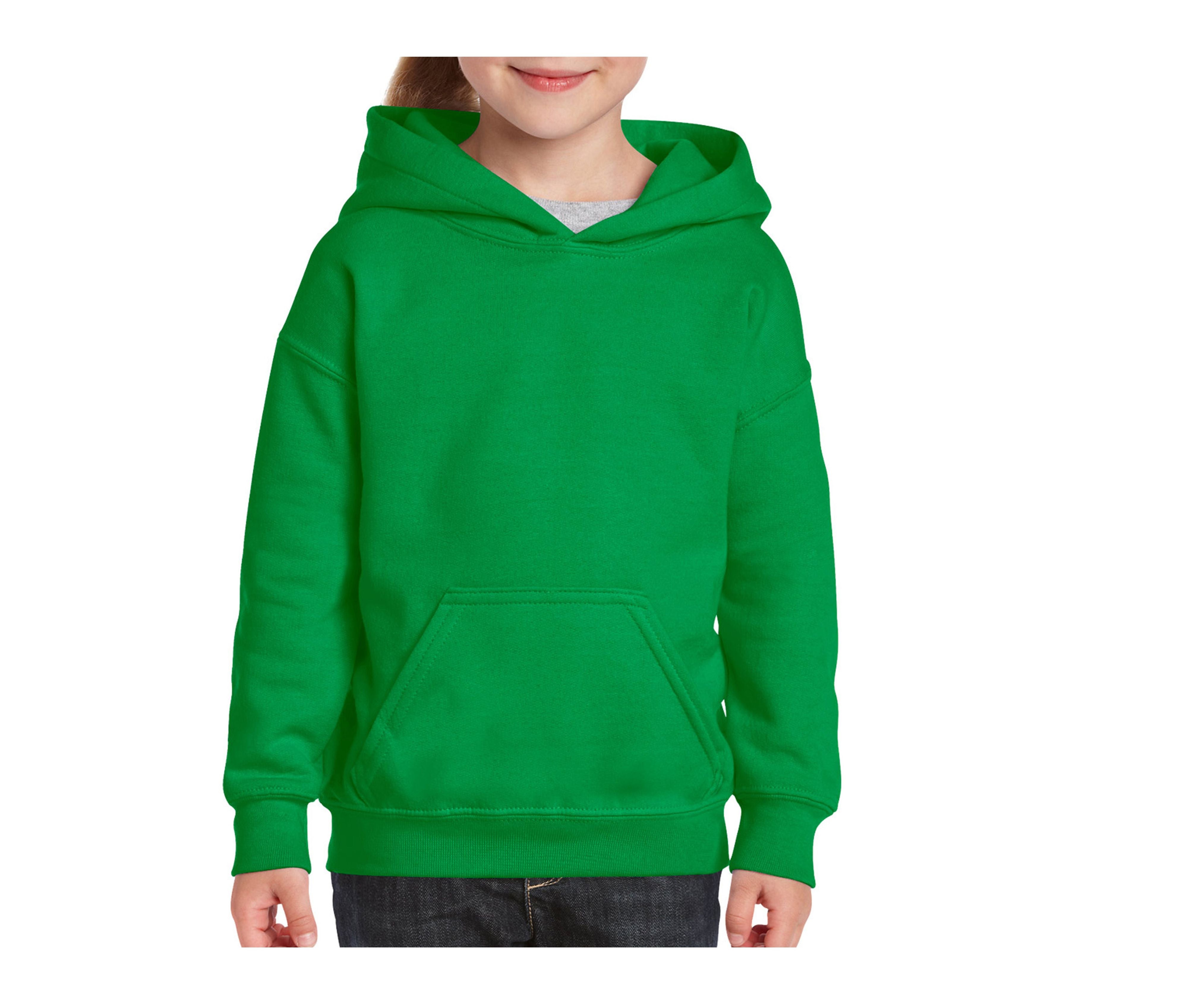 Sweat Capuche Enfant - Irish Green
