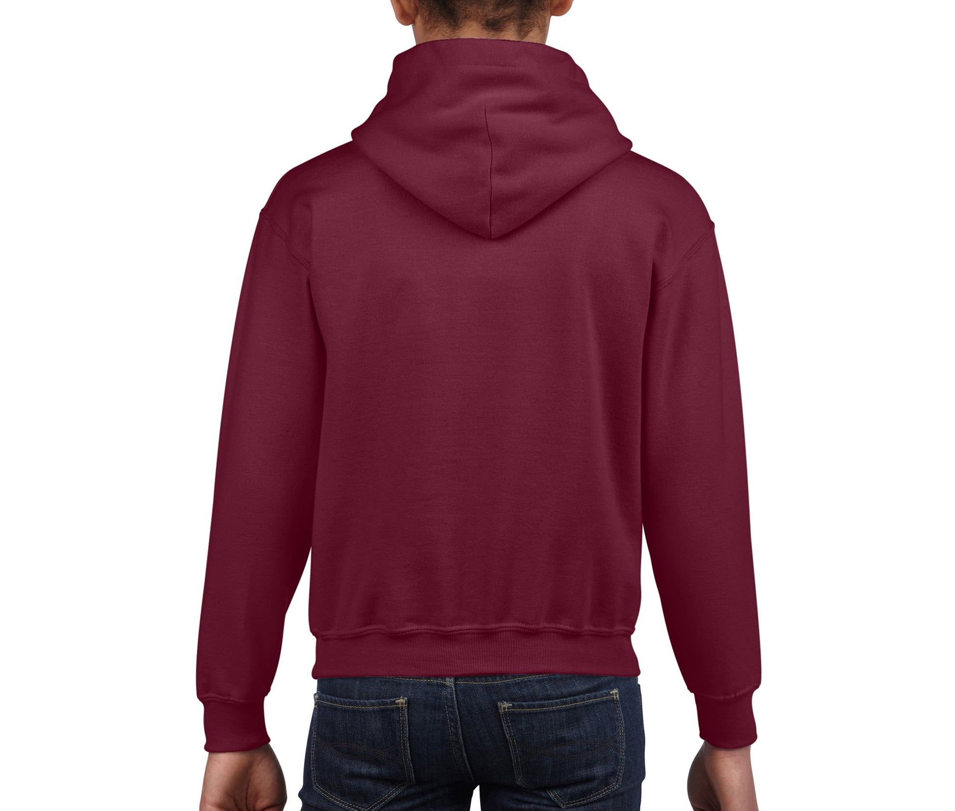 Sweat Capuche Enfant - Maroon