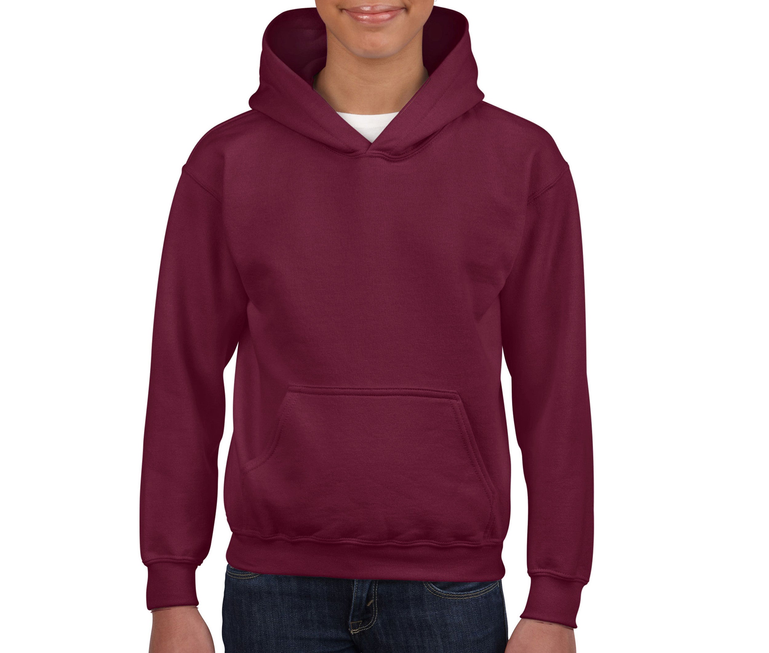 Sweat Capuche Enfant - Maroon