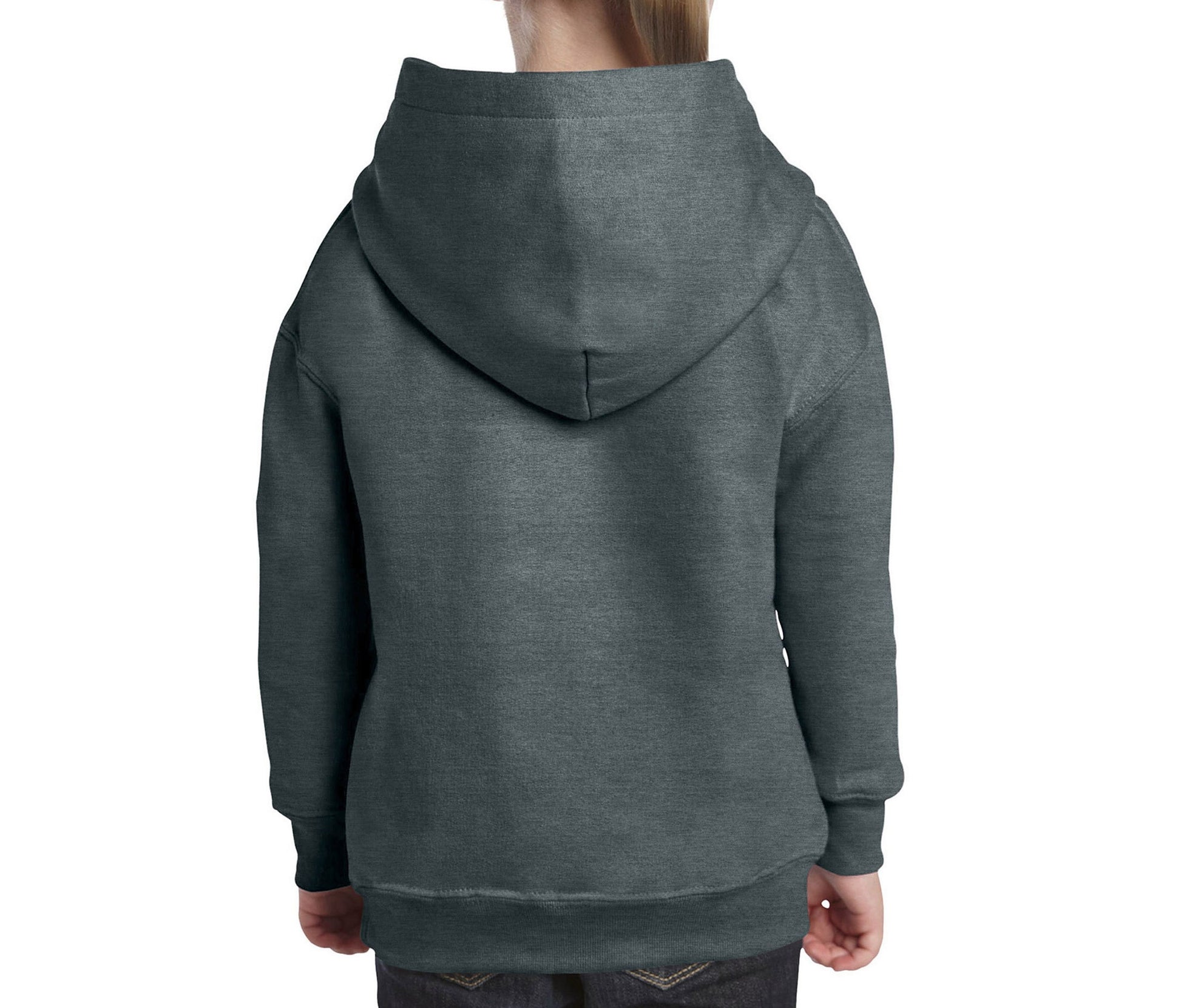 Sweat Capuche Enfant - Dark Heather