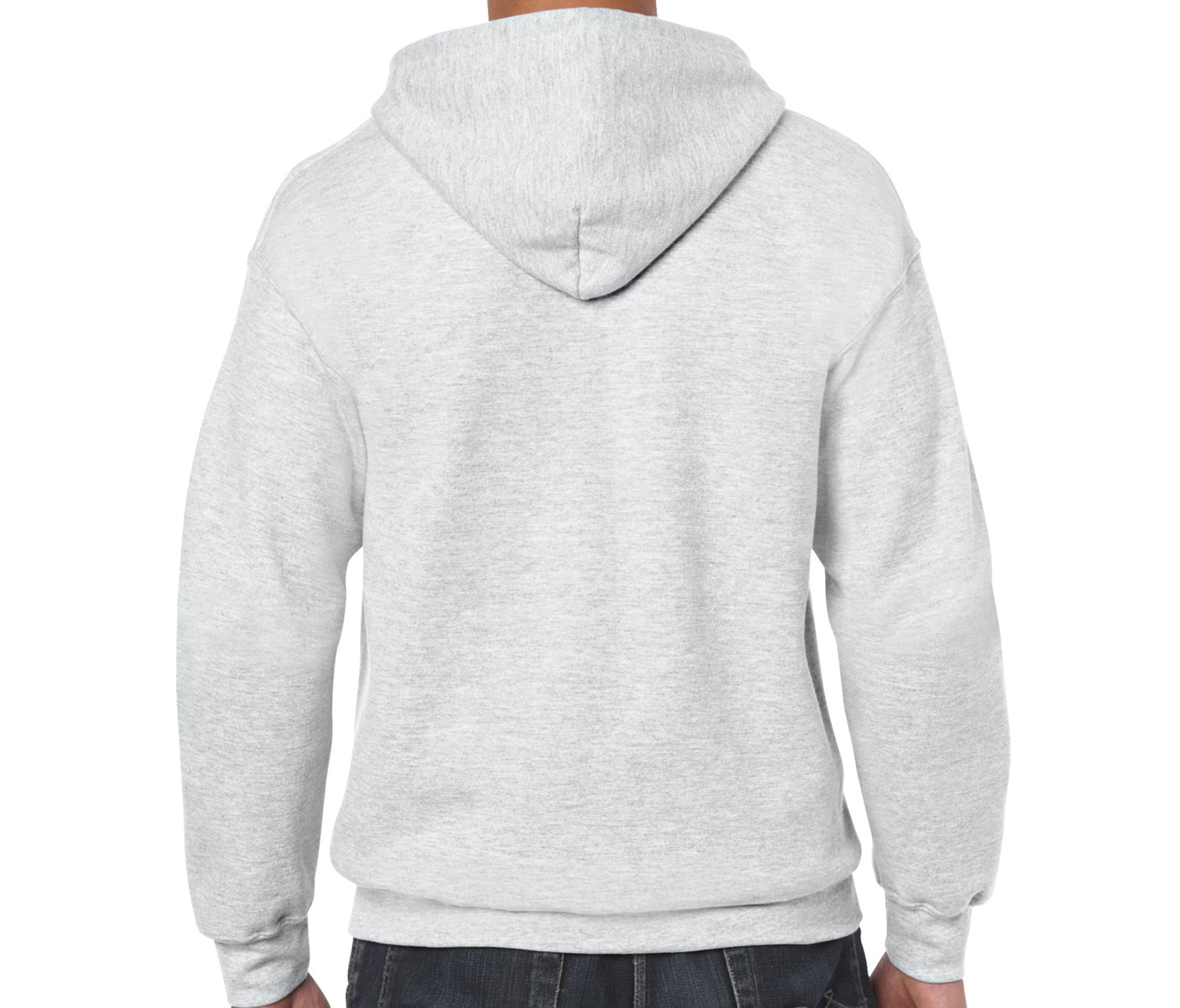 Sweat Capuche Grand Zip - Ash