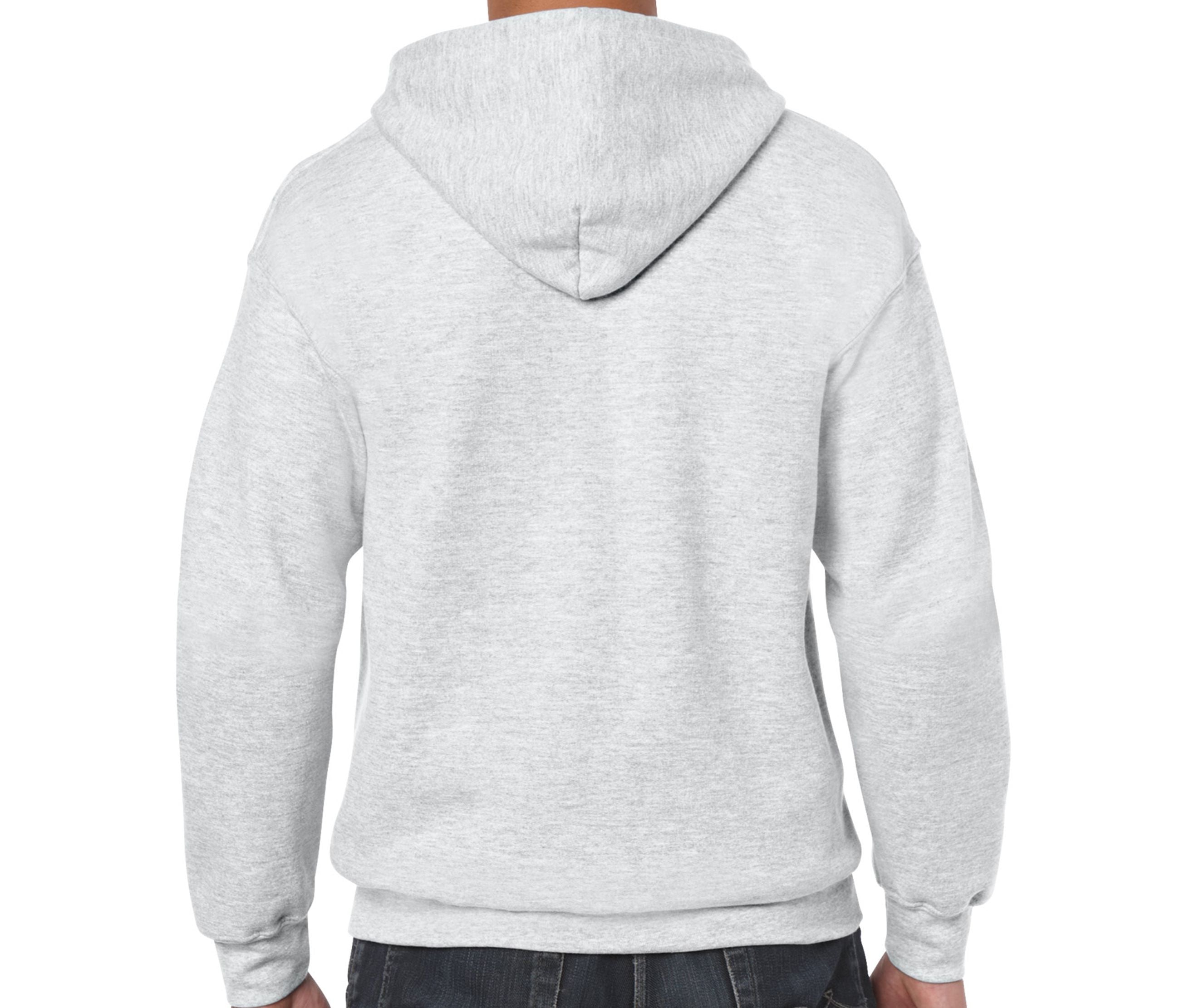 Sweat Capuche Grand Zip - Ash