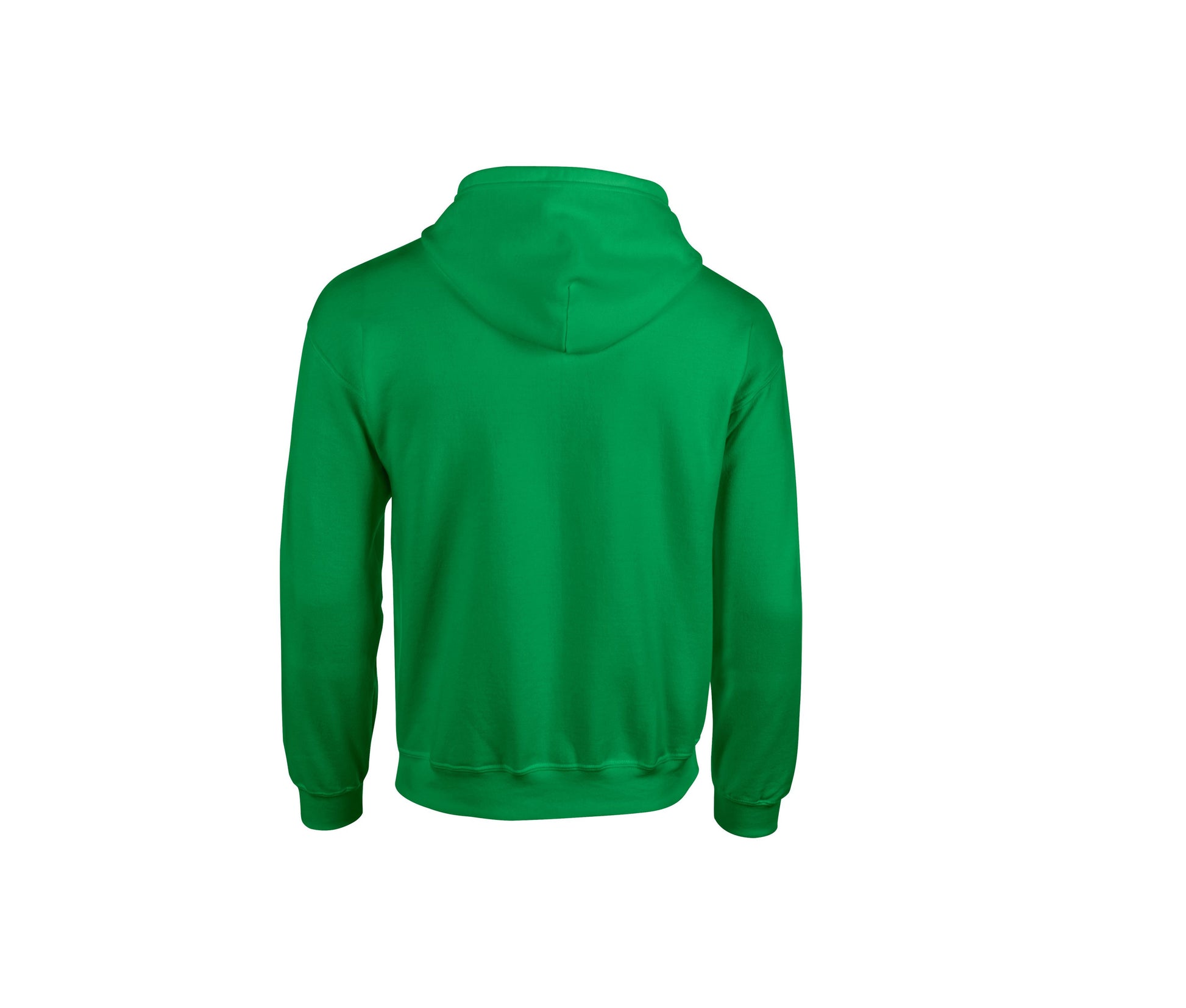Sweat Capuche Grand Zip - Irish Green