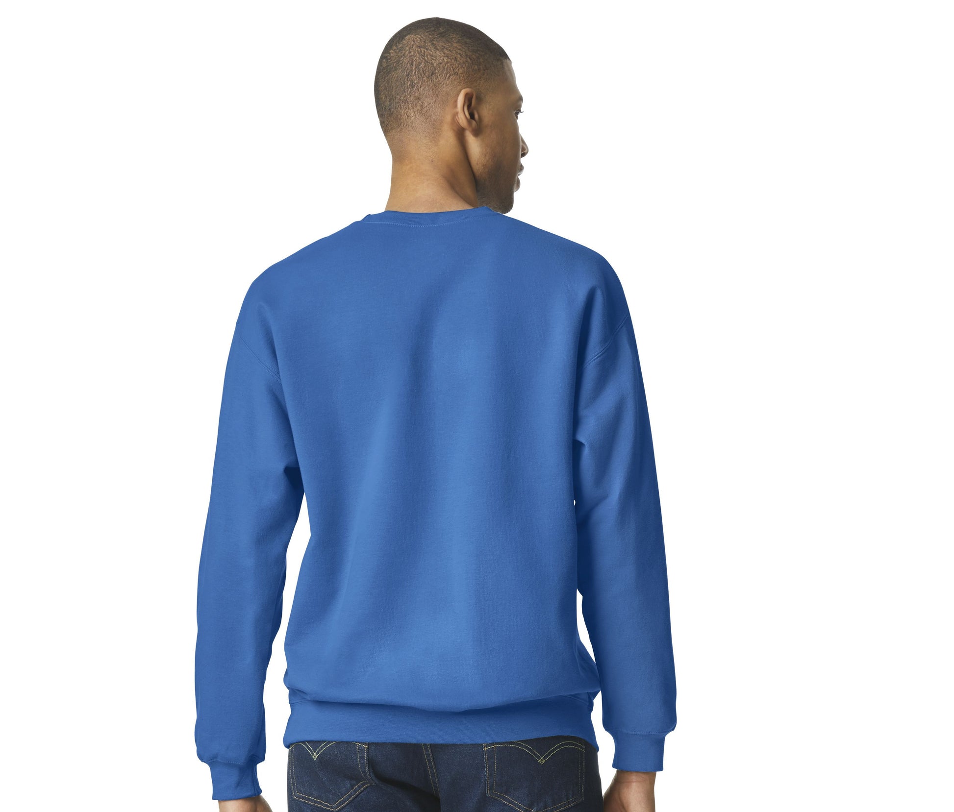 Sweat Col Rond Unisexe - Royal