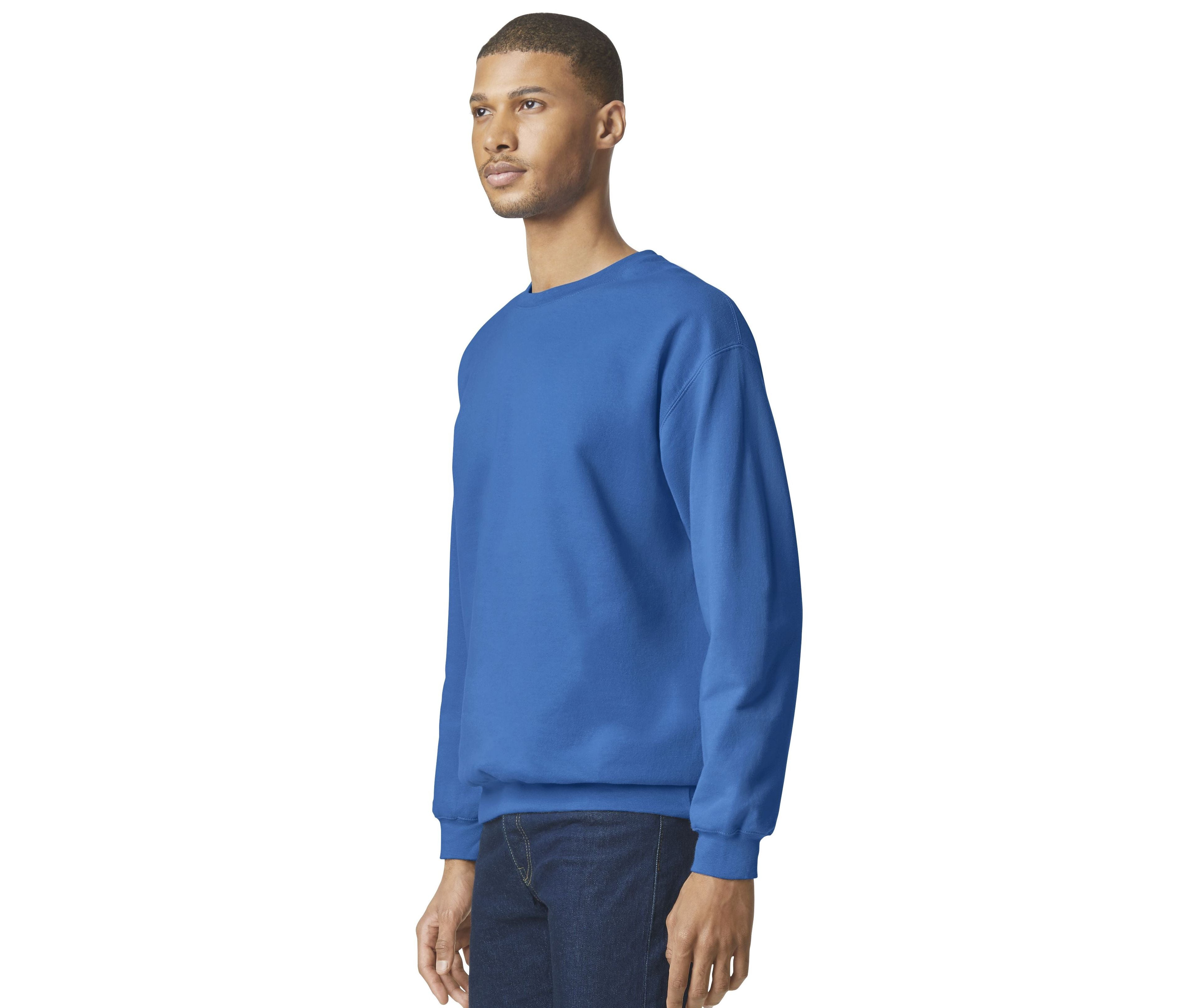 Sweat Col Rond Unisexe - Royal