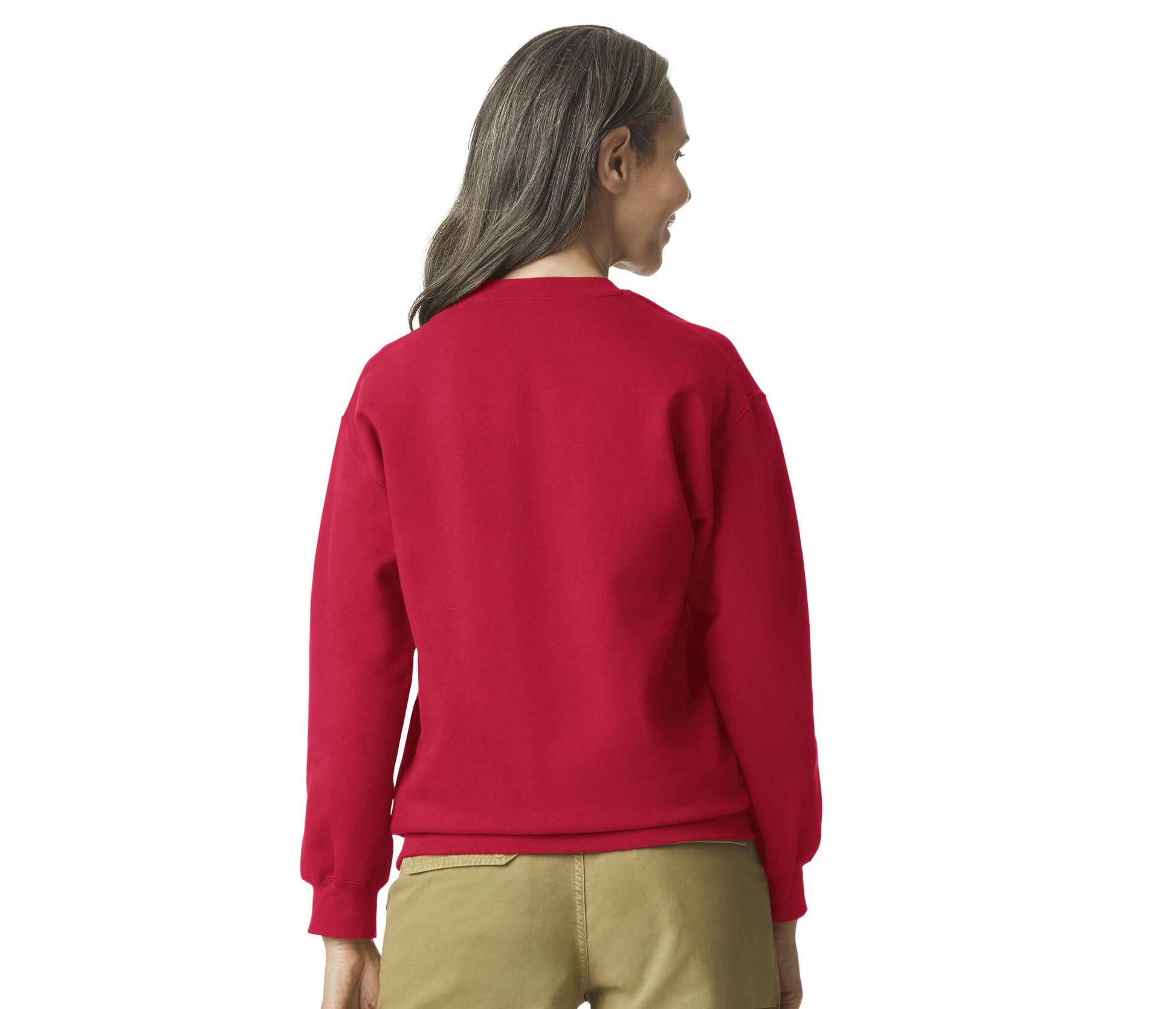 Sweat Col Rond Unisexe - Red