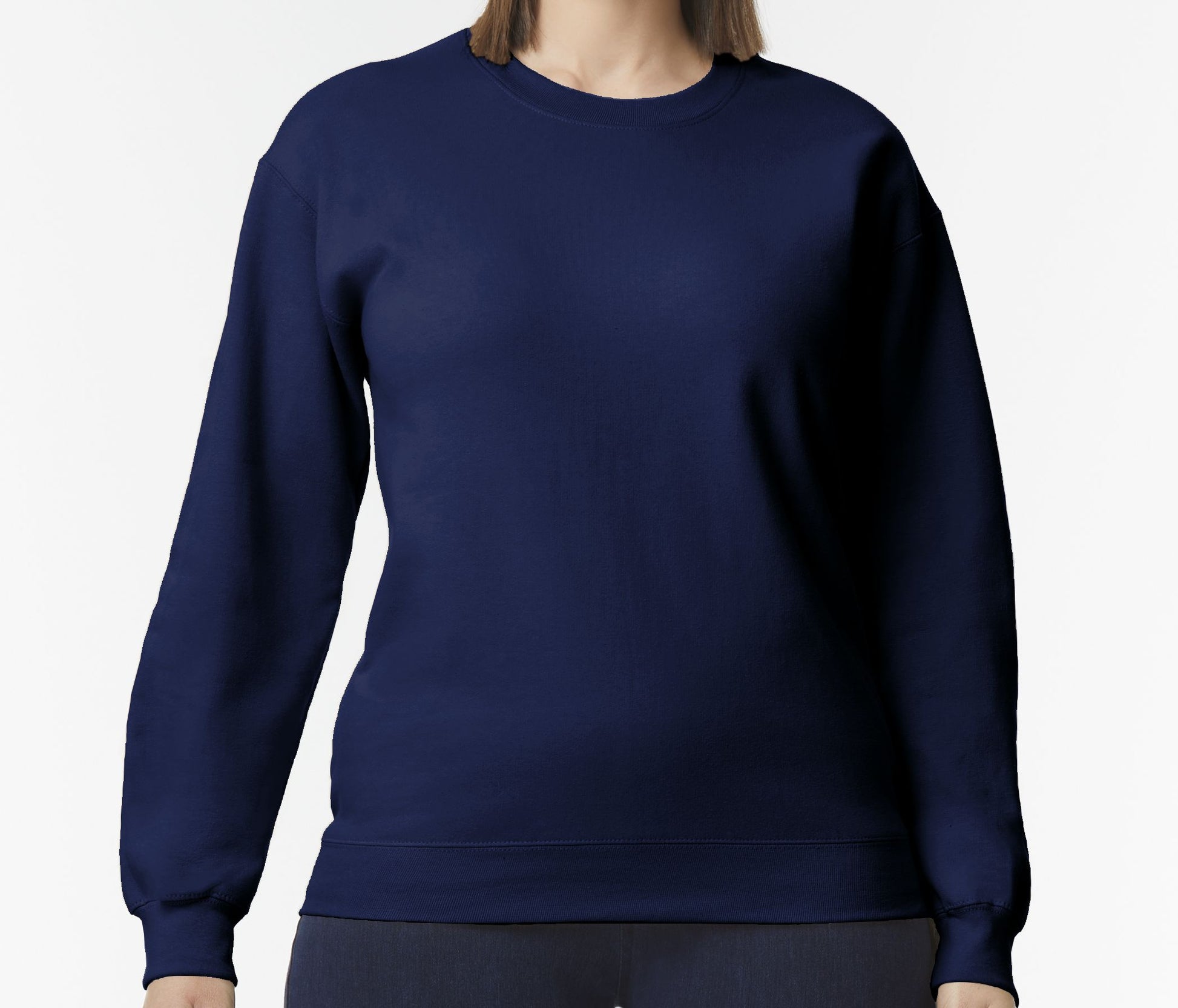 Sweat Col Rond Unisexe - Navy