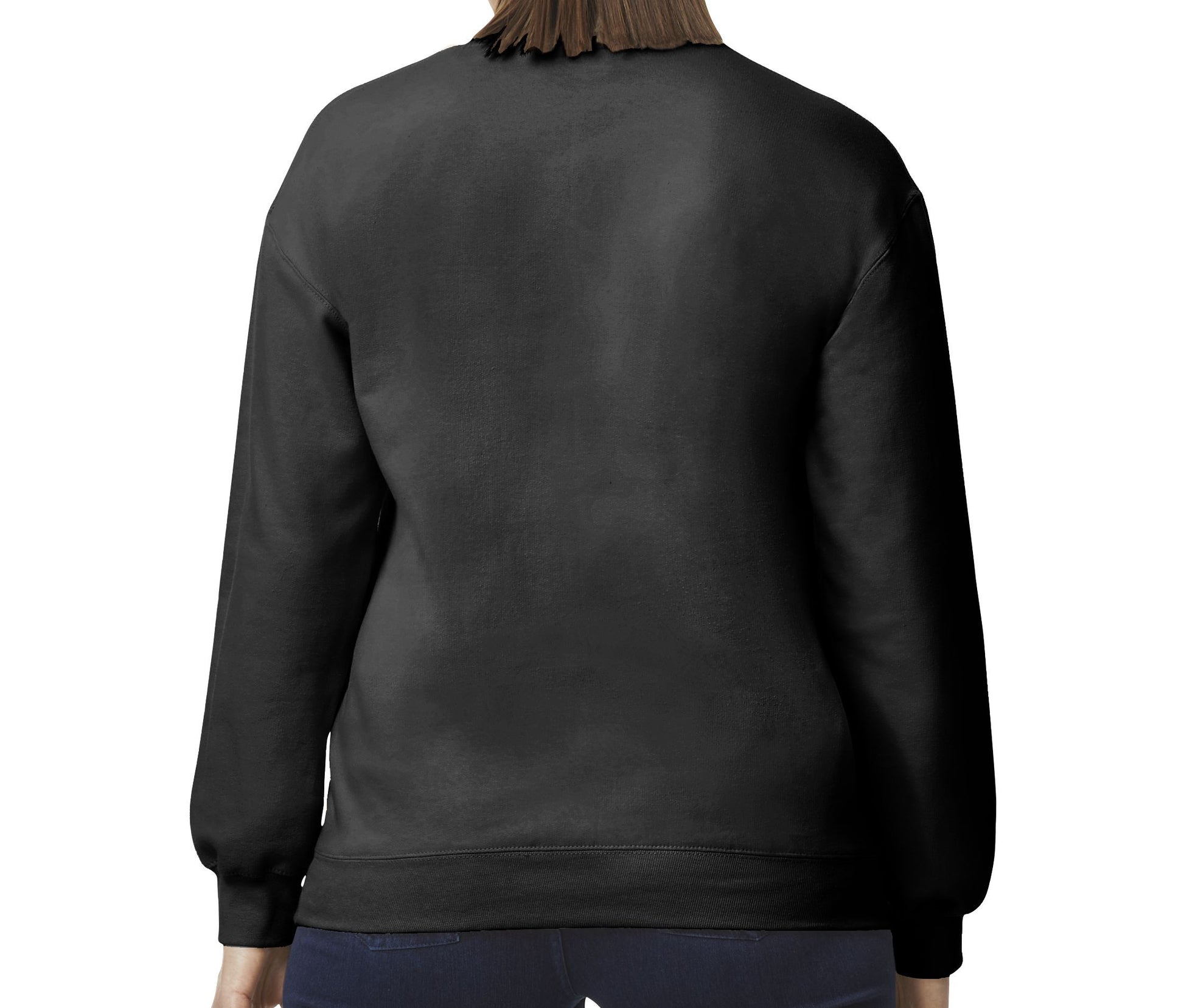 Sweat Col Rond Unisexe - Black