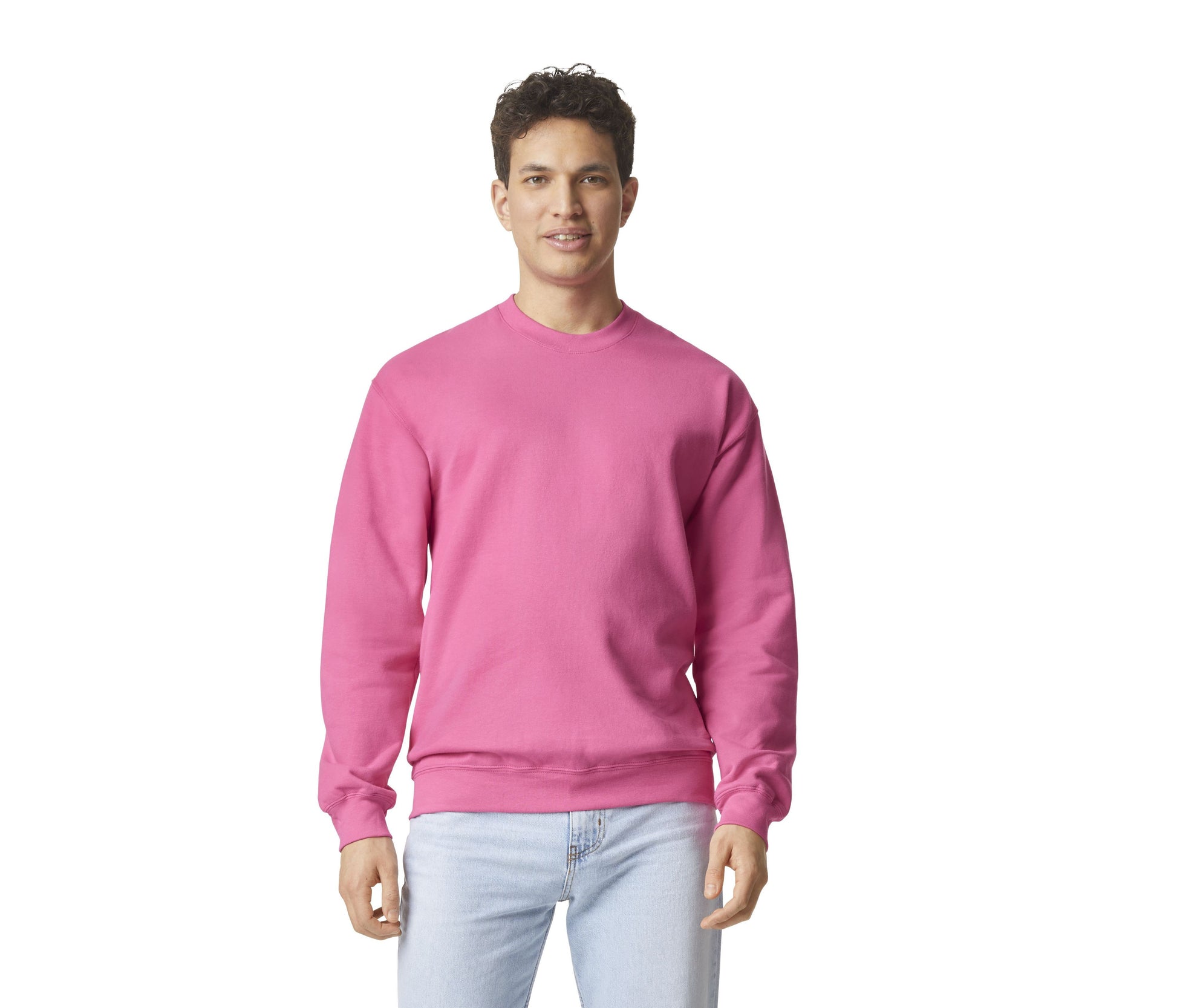 Sweat Col Rond Unisexe - Pink Lemonade