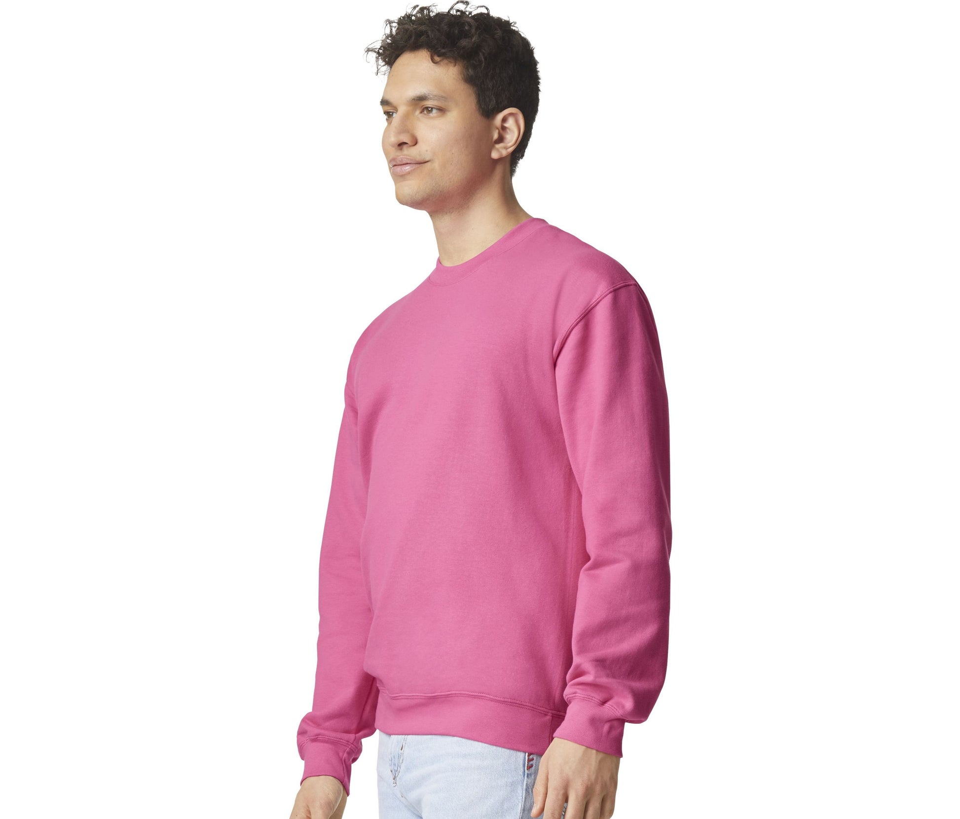 Sweat Col Rond Unisexe - Pink Lemonade