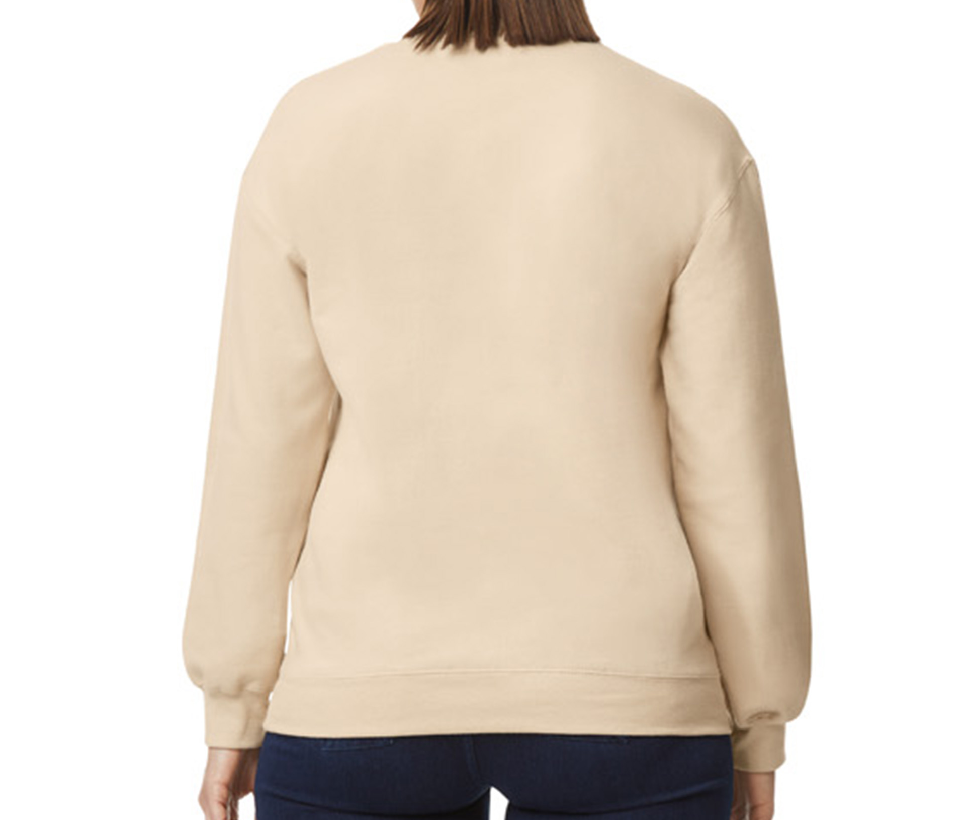 Sweat Col Rond Unisexe - Off White