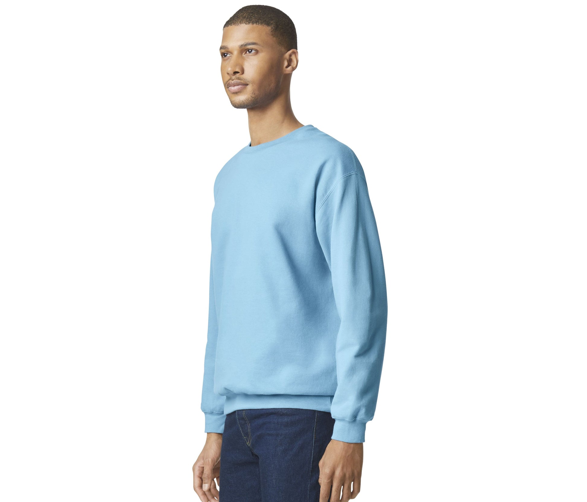 Sweat Col Rond Unisexe - Sky