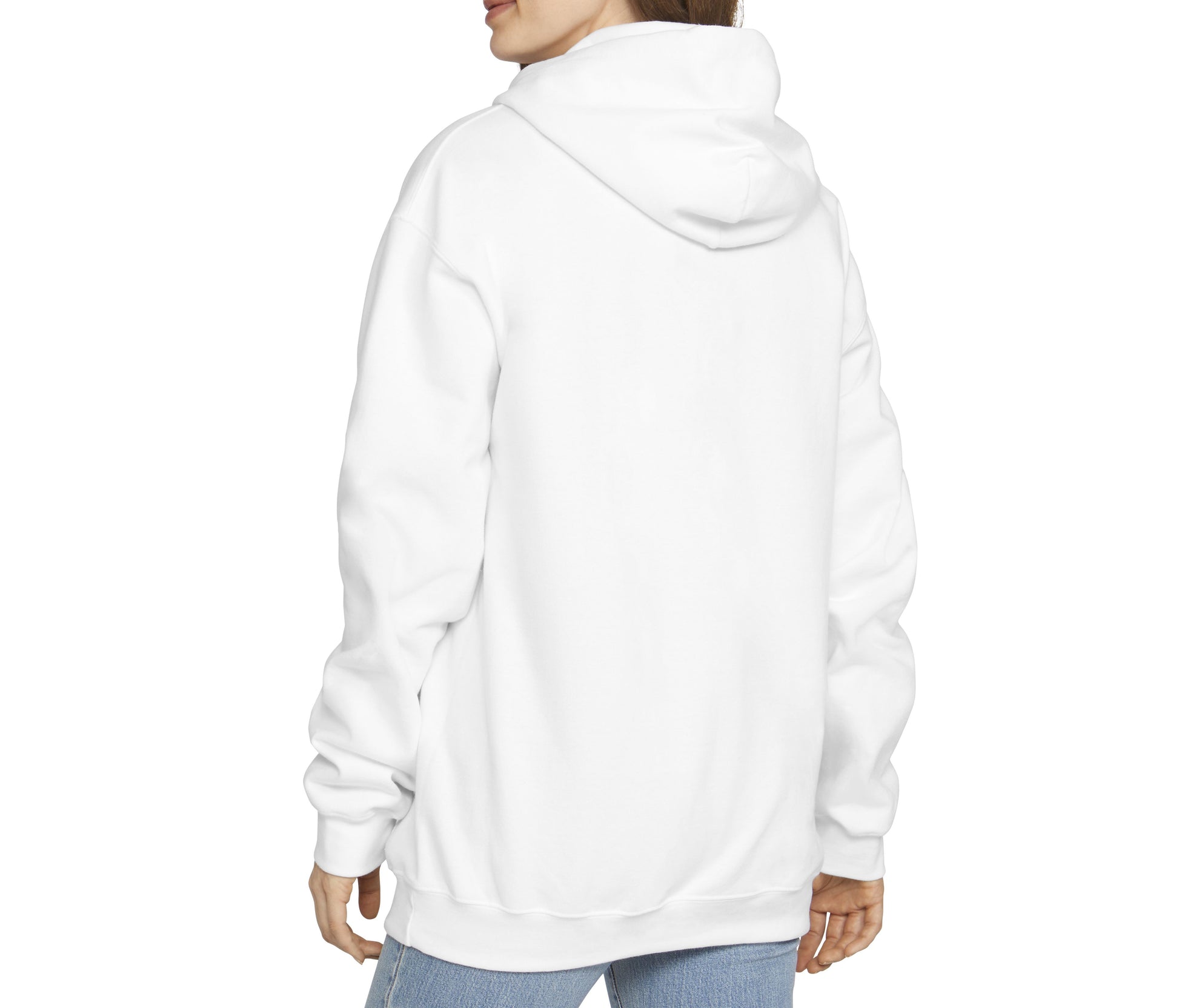 Sweat à Capuche Unisexe - White