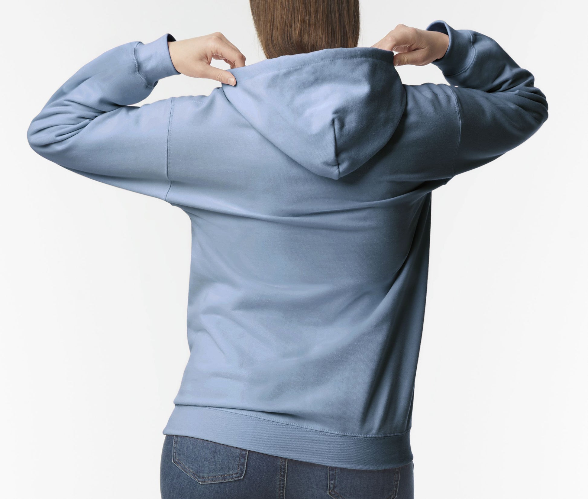 Sweat à Capuche Unisexe - Stone Blue