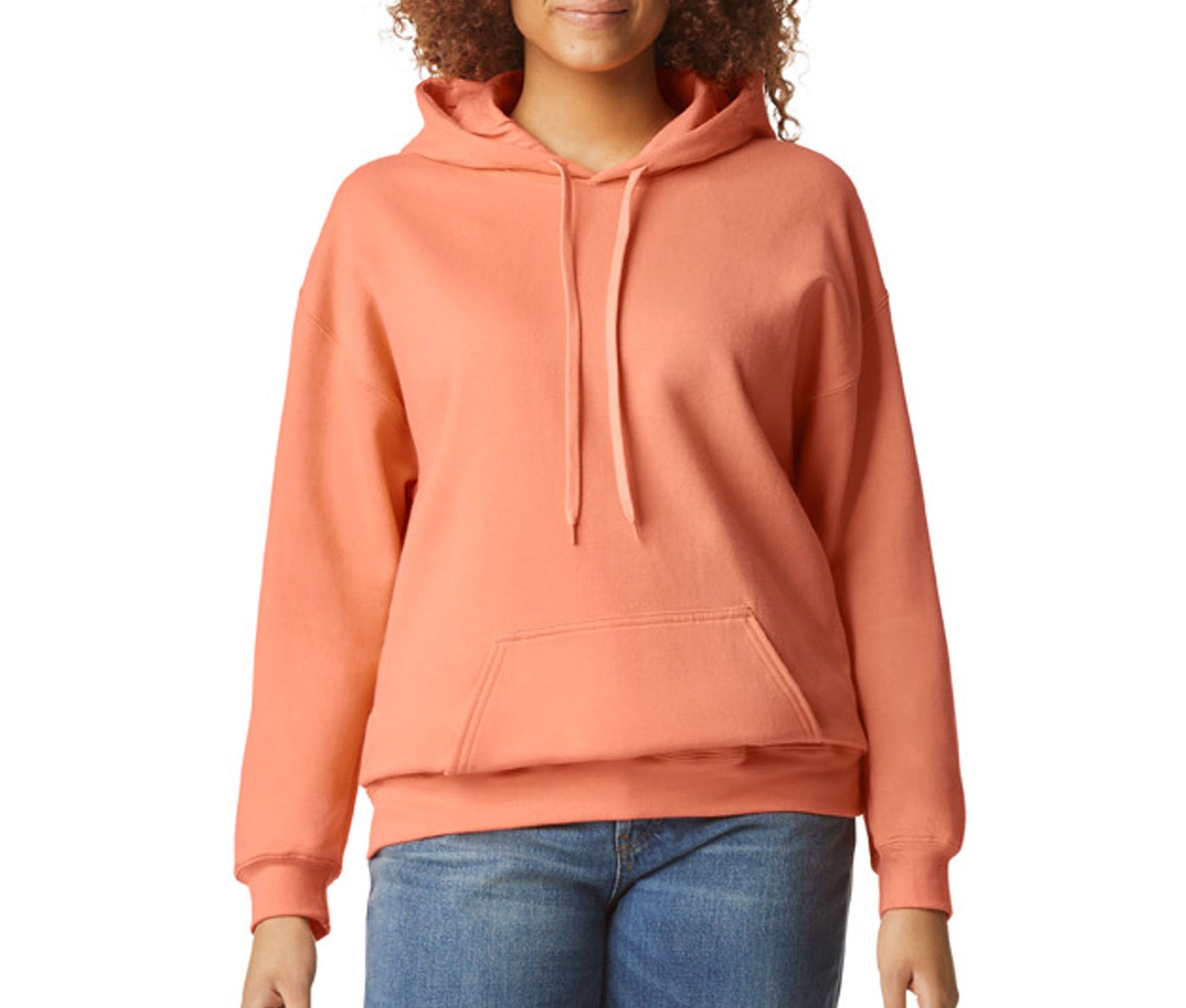 Sweat à Capuche Unisexe - Tangerine