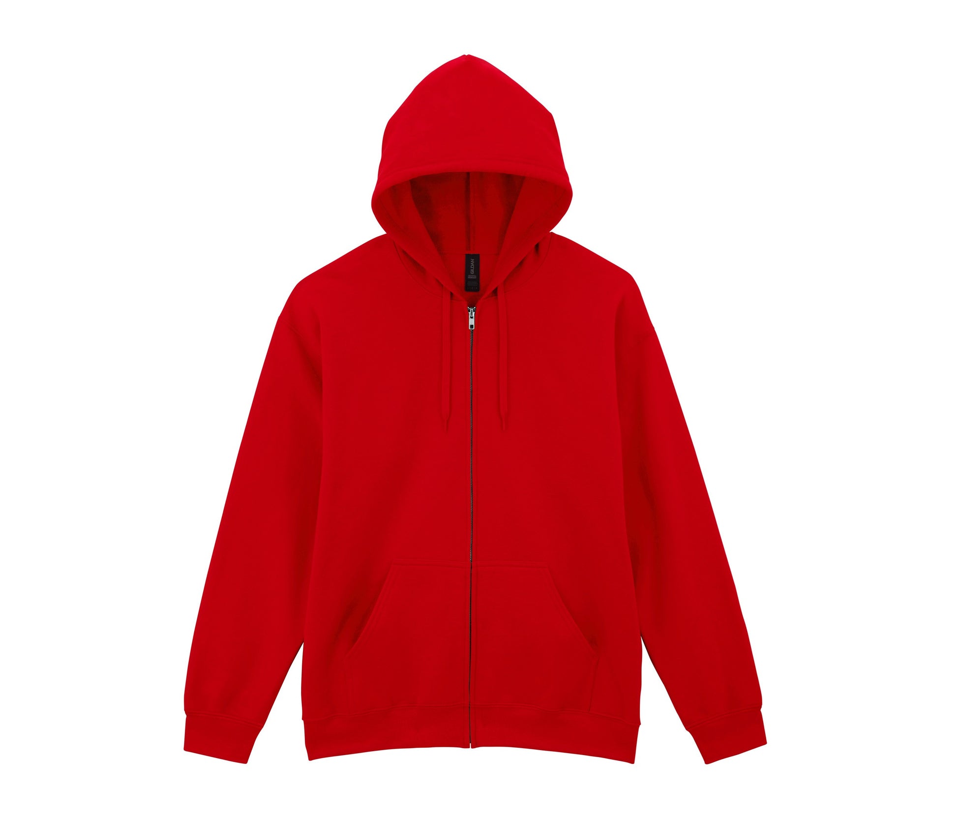 Sweat à Capuche Zippé Unisexe - Red
