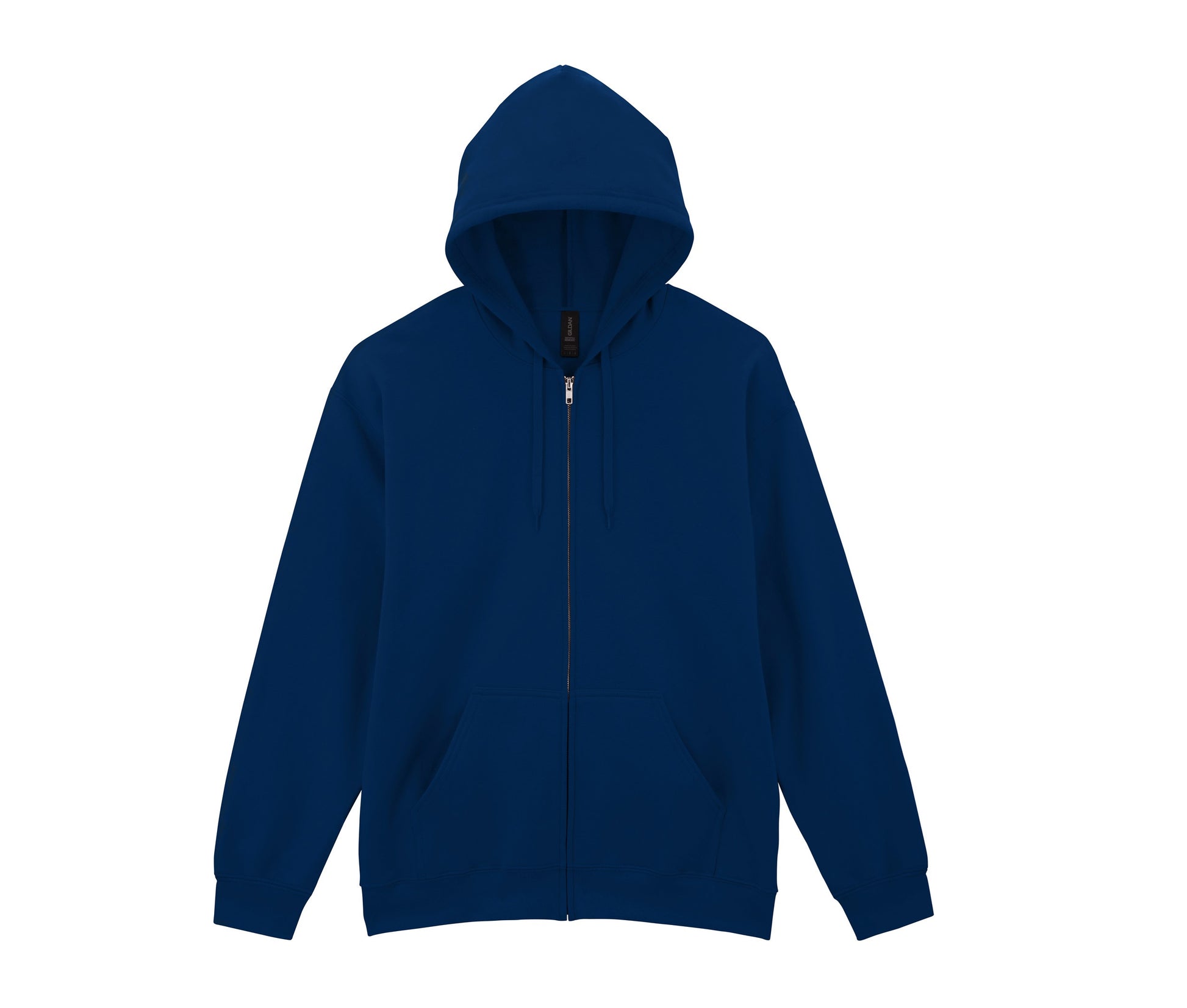 Sweat à Capuche Zippé Unisexe - Navy