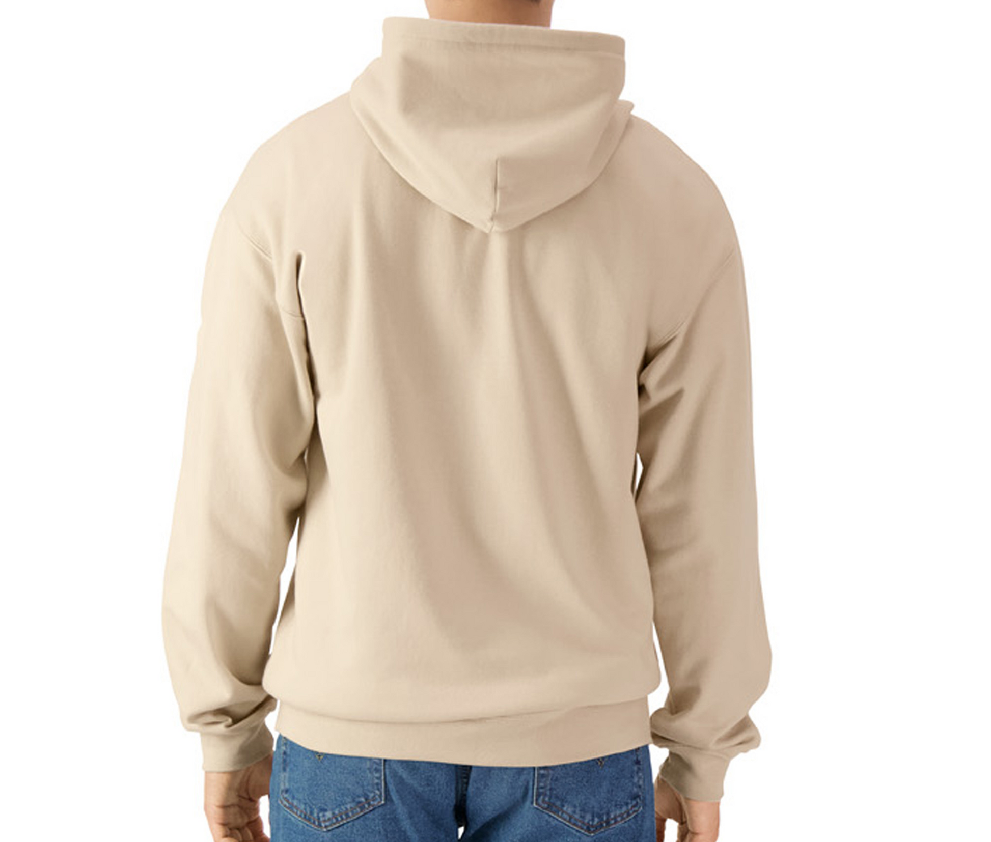 Sweat à Capuche Zippé Unisexe - Off White