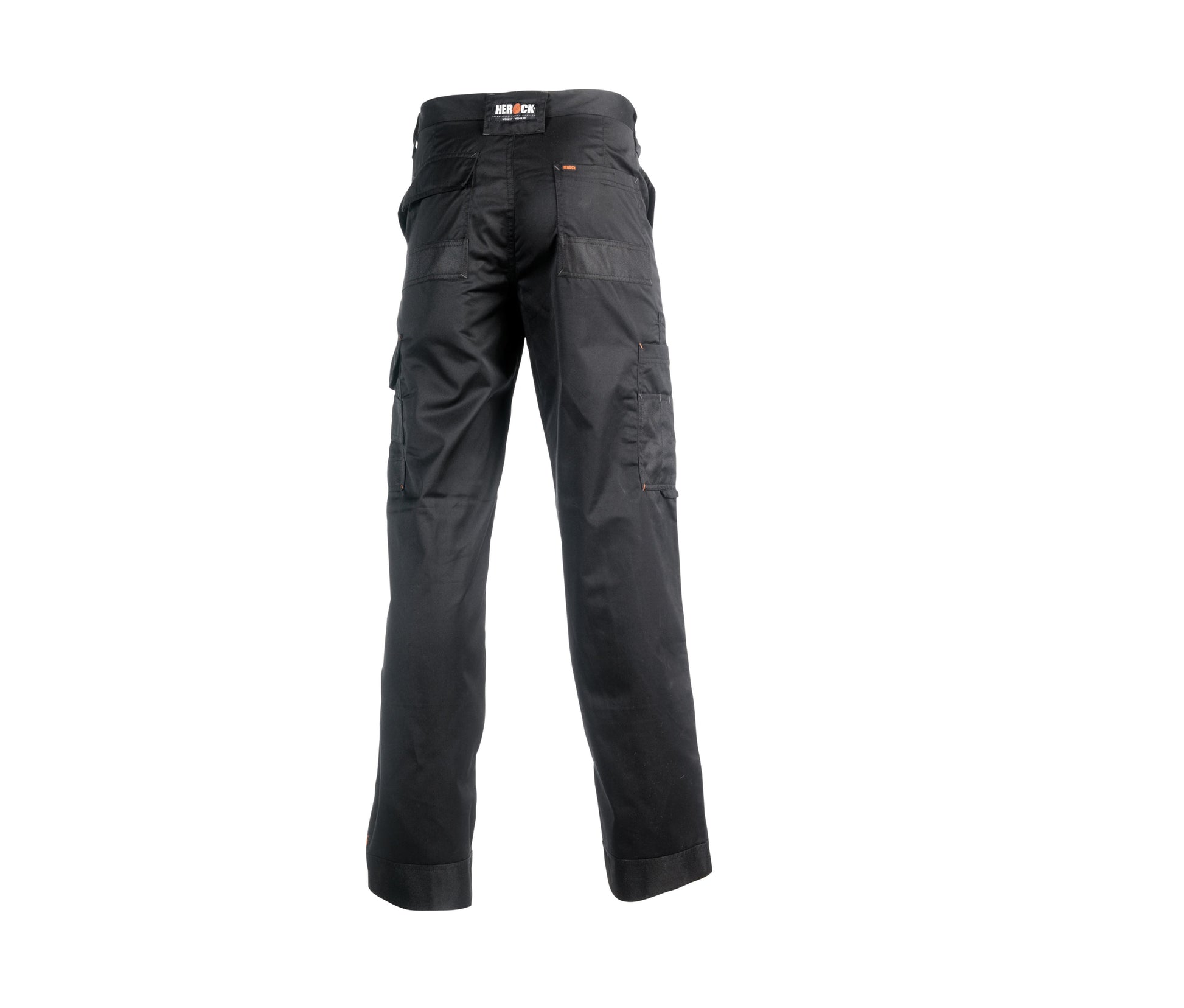 Pantalon à Plusieurs Poches et Renforts - Black