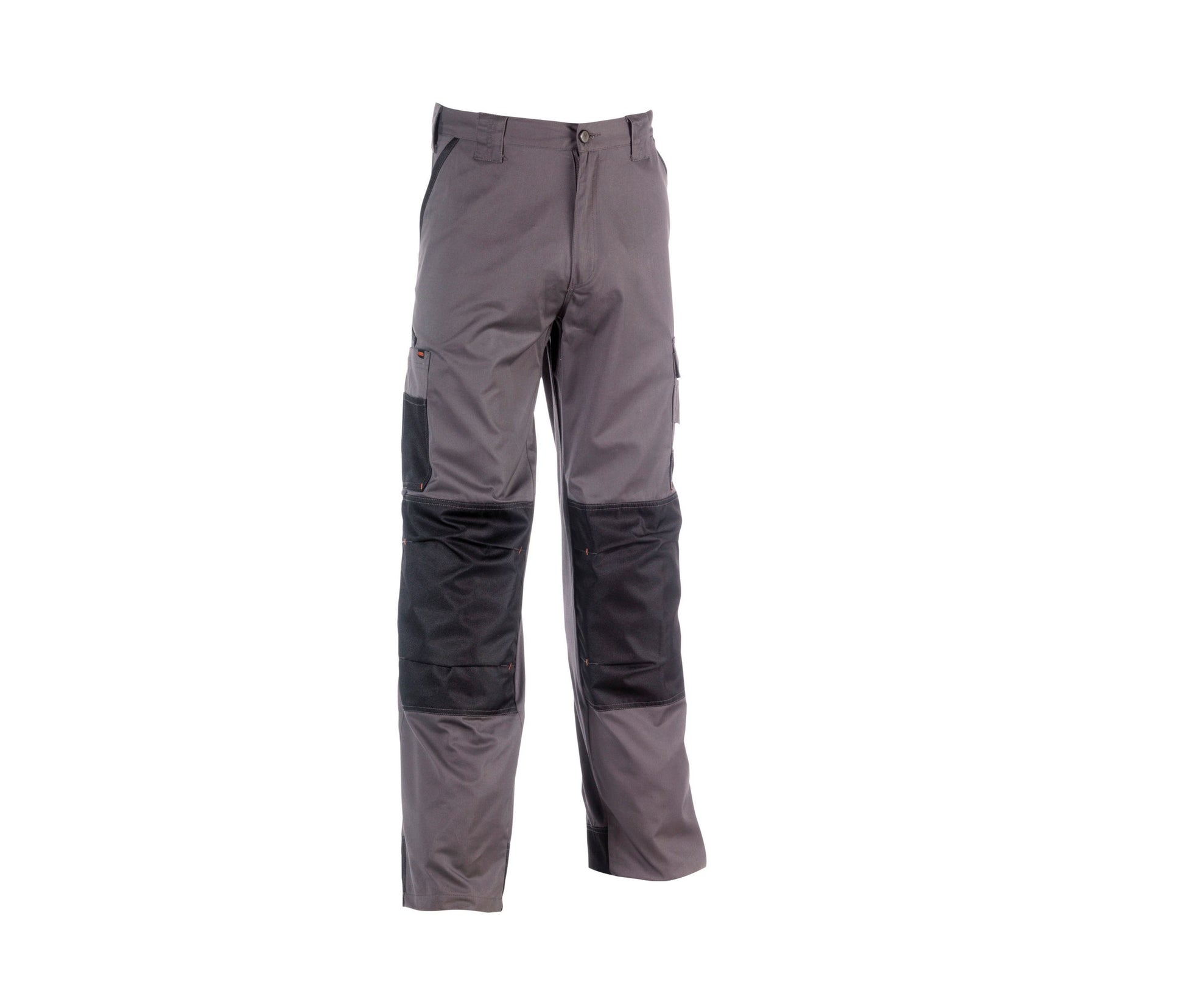 Pantalon à Plusieurs Poches et Renforts - Grey/black