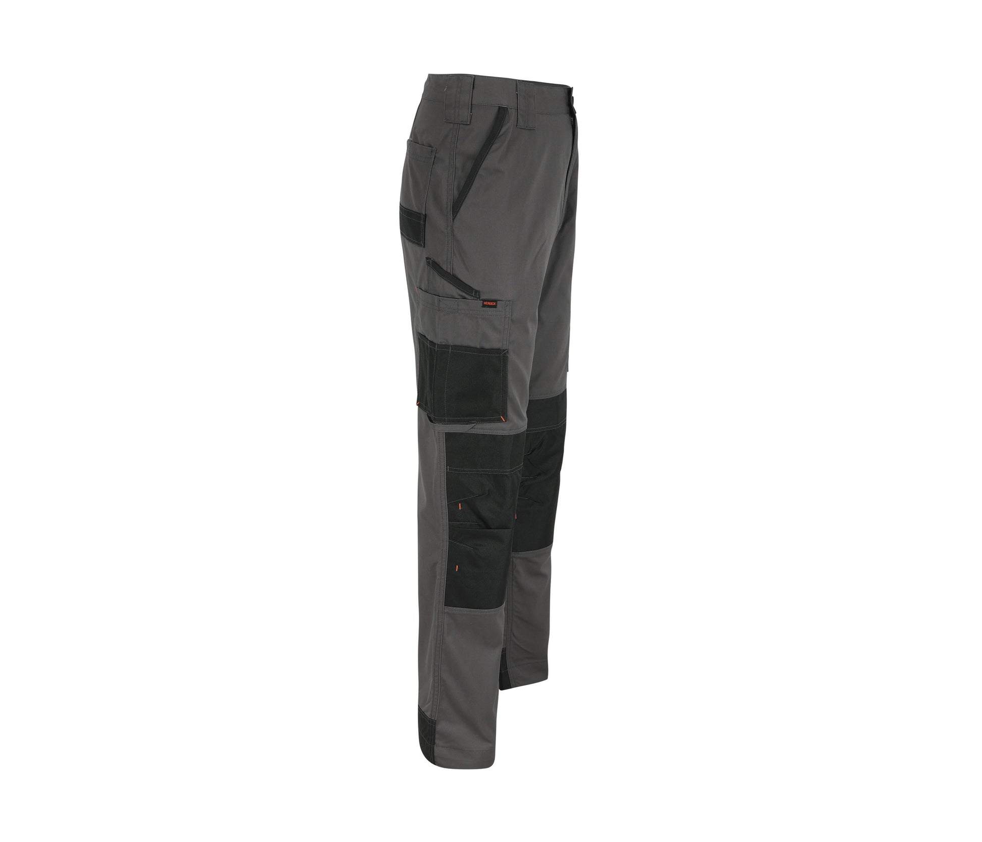 Pantalon à Plusieurs Poches et Renforts - Grey/black
