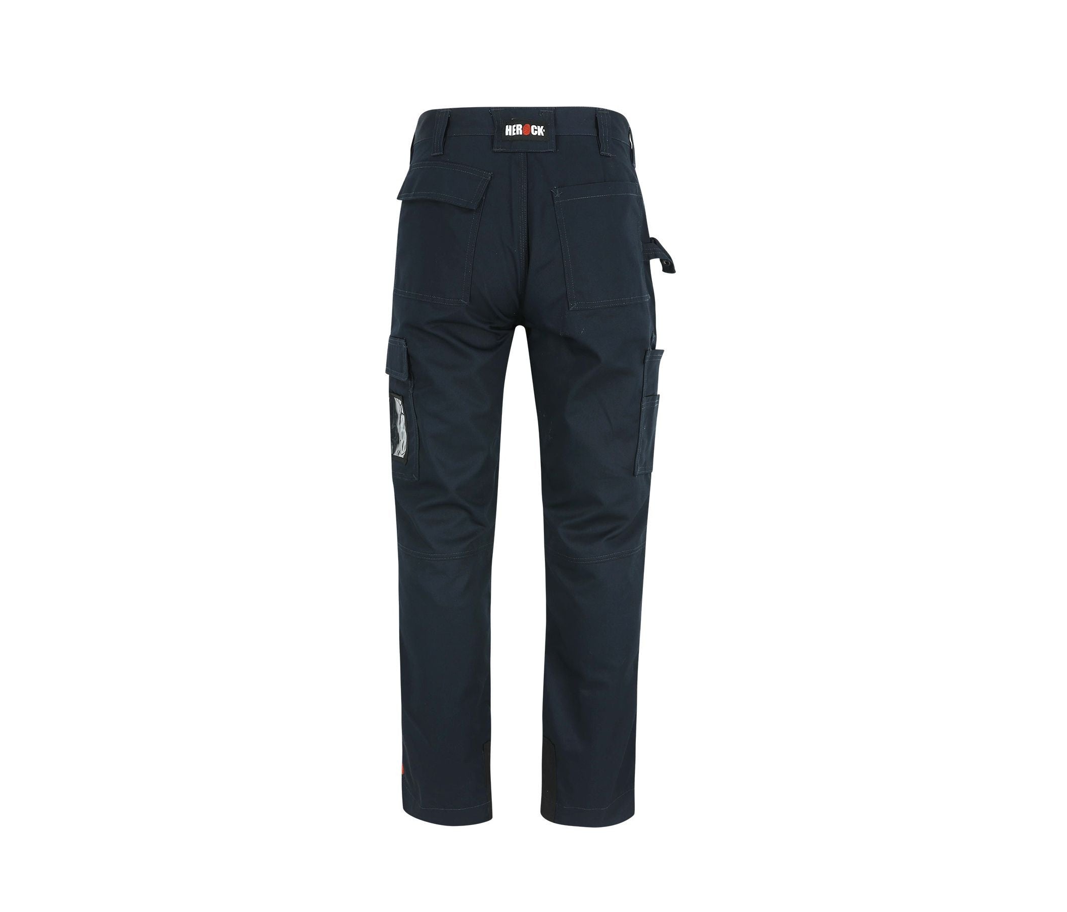 Pantalon de Travail Polycoton Sergé Déperlant - Navy / Black