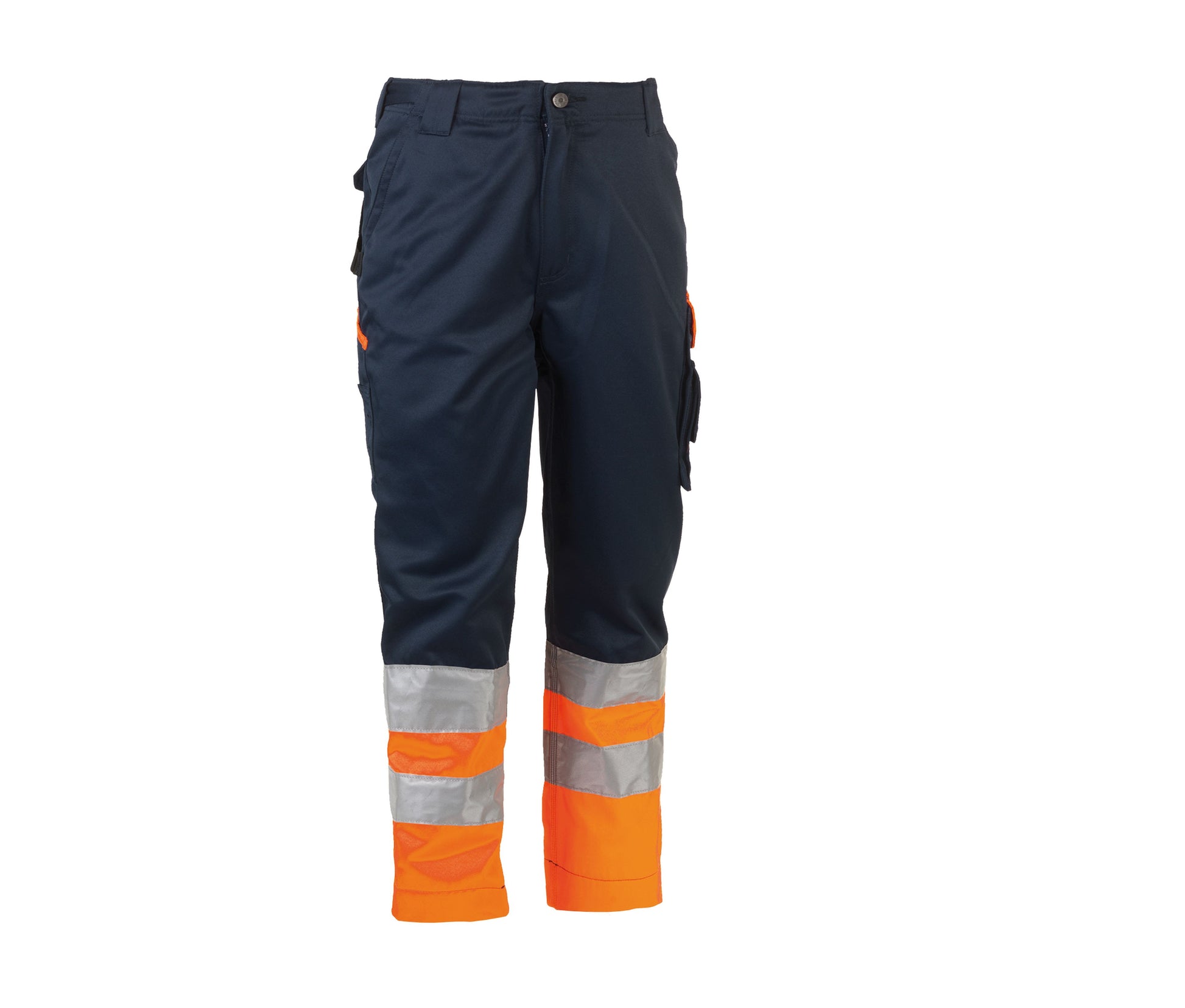 Pantalon Haute Visibilité - Navy/fluo Orange