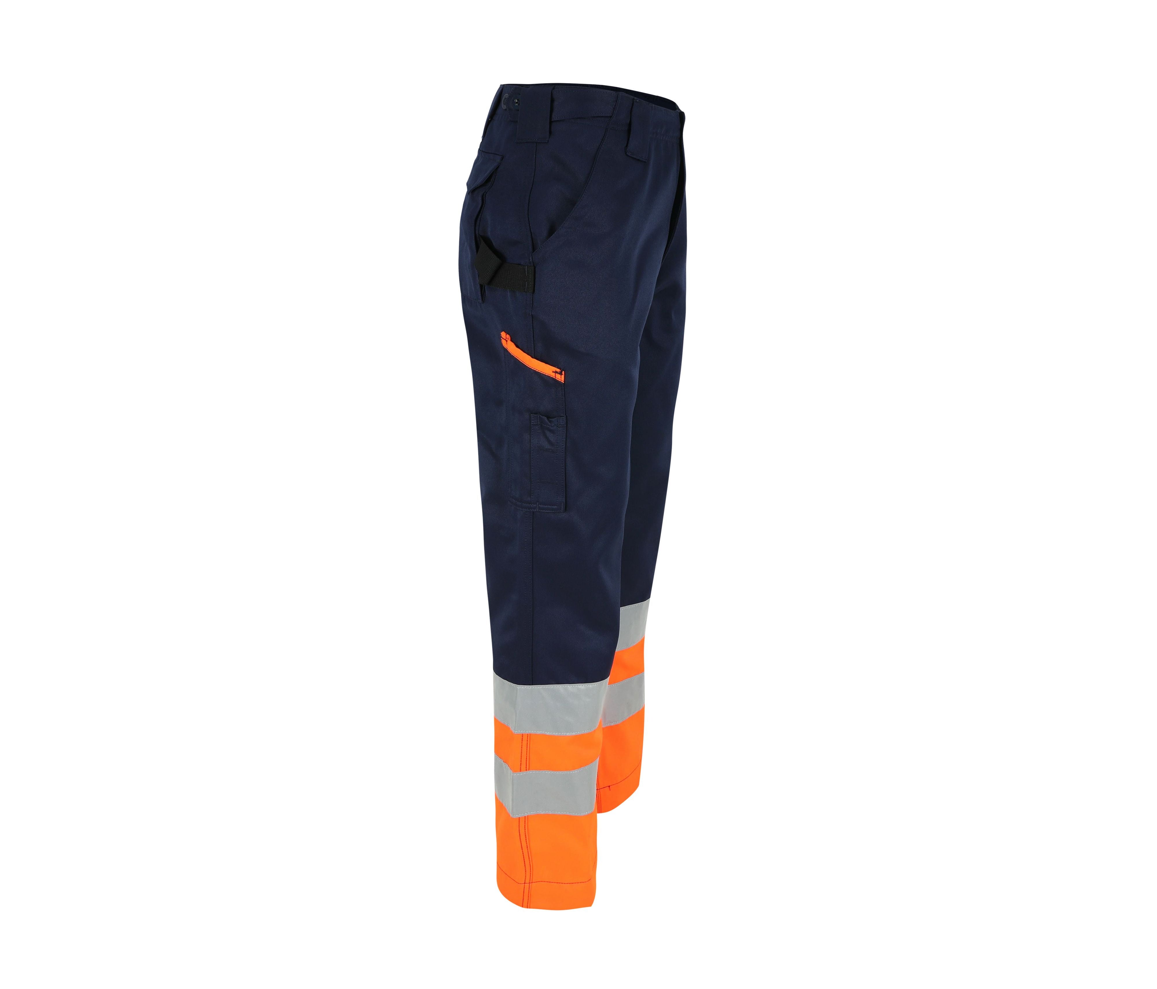 Pantalon Haute Visibilité - Navy/fluo Orange