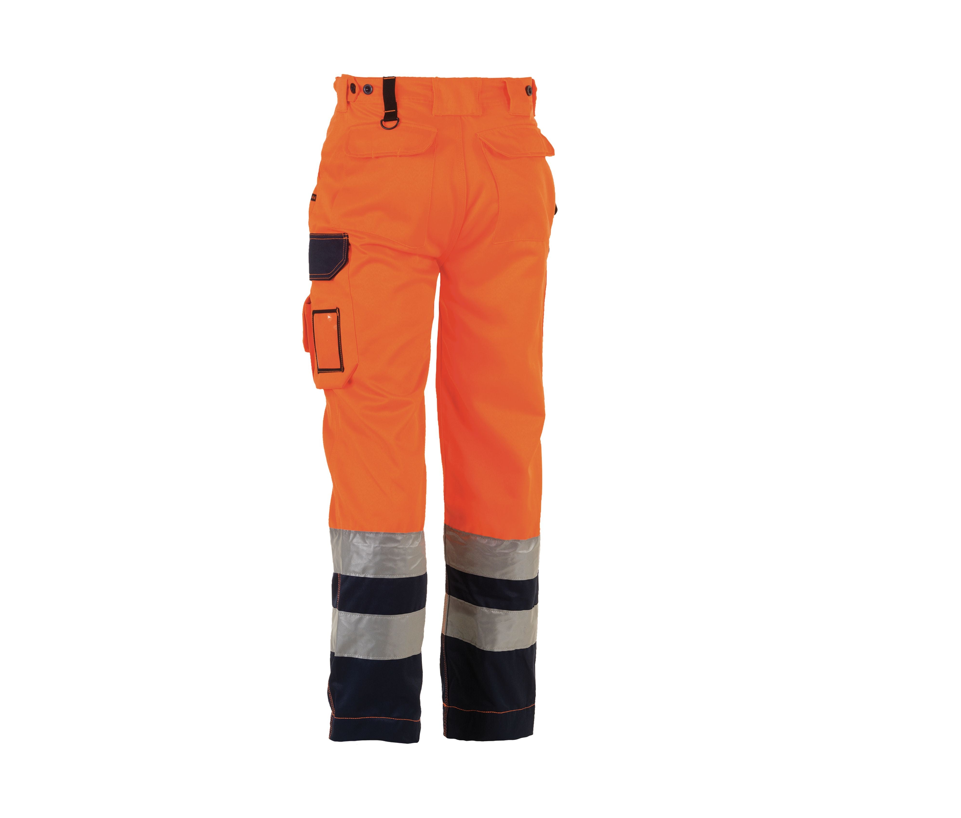 Pantalon Haute Visibilité - Fluo Orange/navy