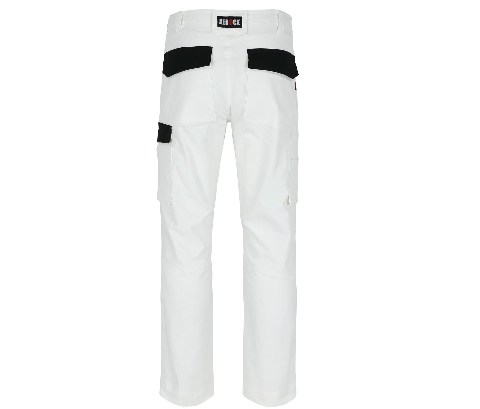 Pantalon de Travail Multi-Poches - White
